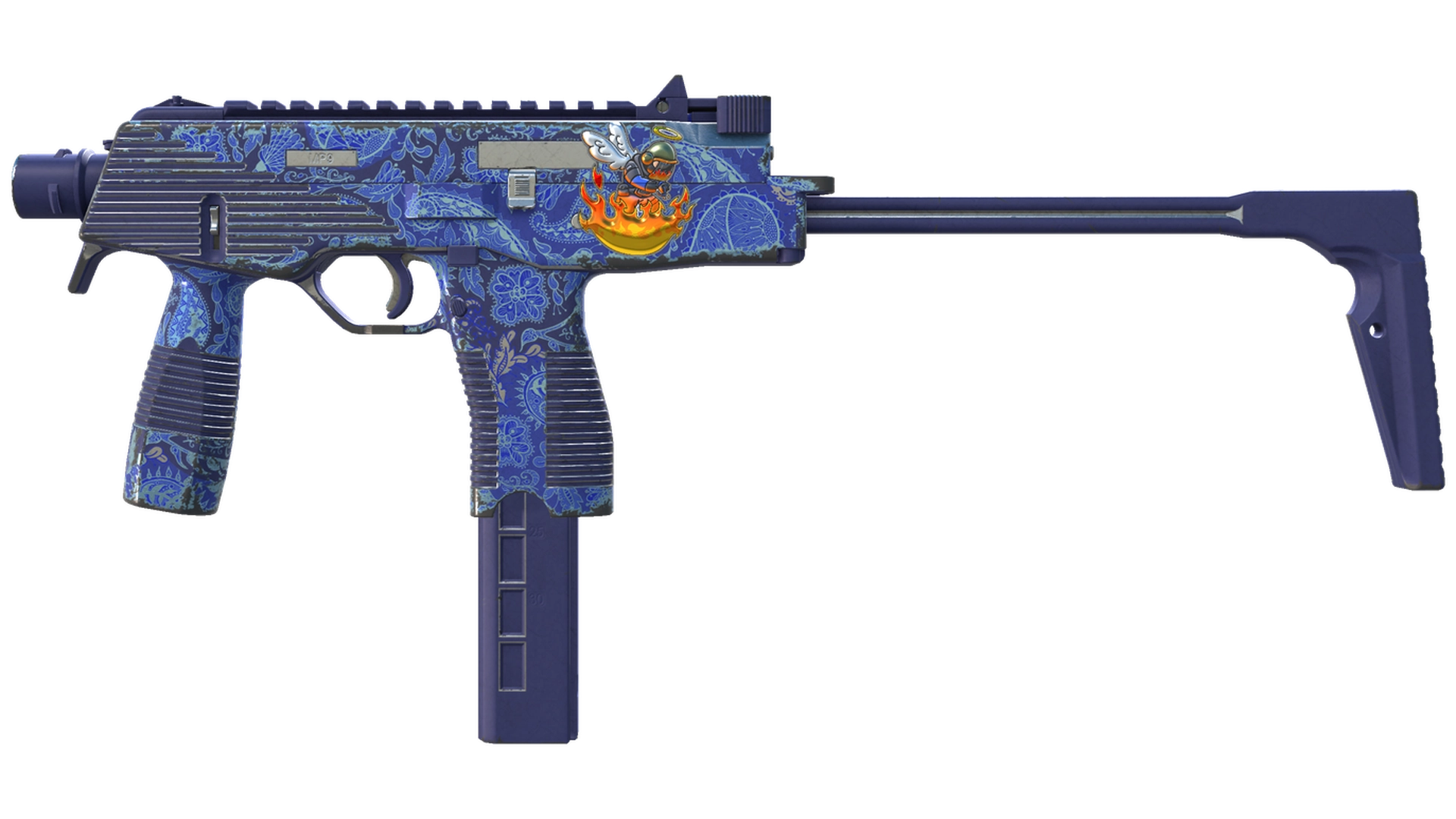 Cobalt Paisley image