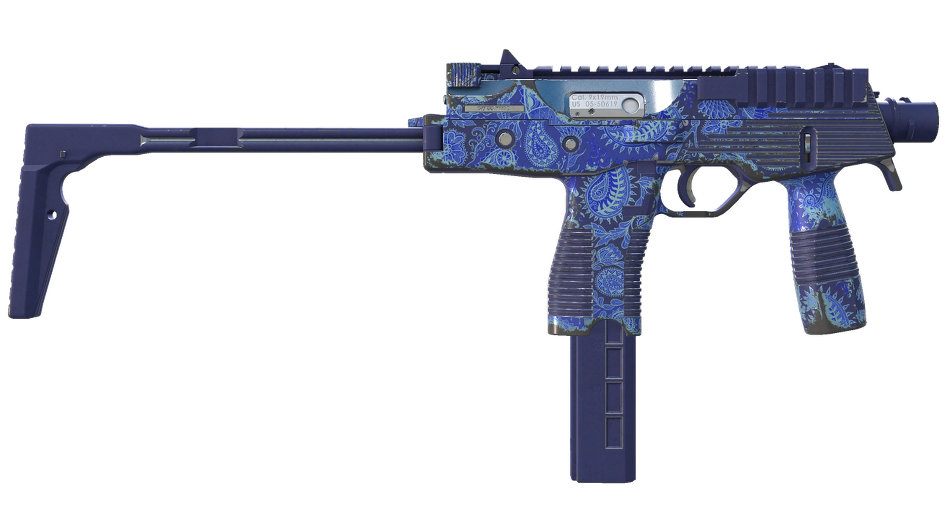 Cobalt Paisley image
