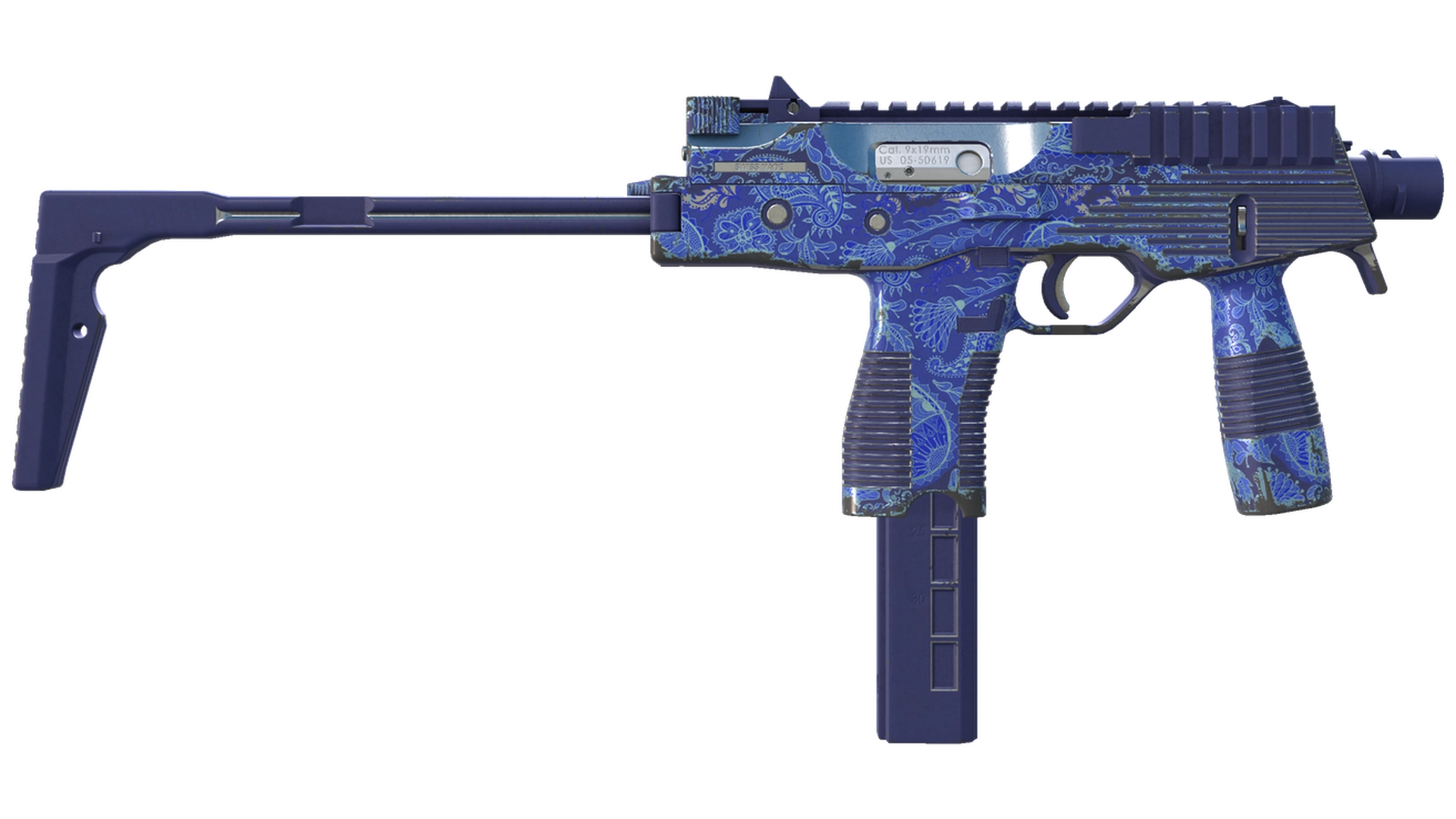 Cobalt Paisley image