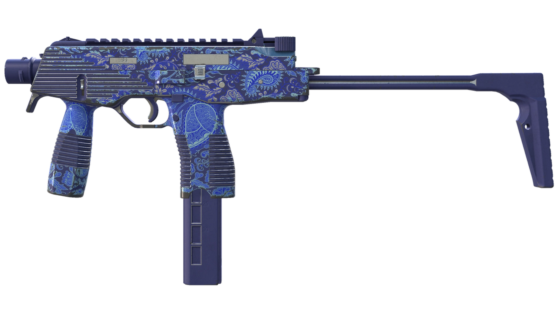 Cobalt Paisley image