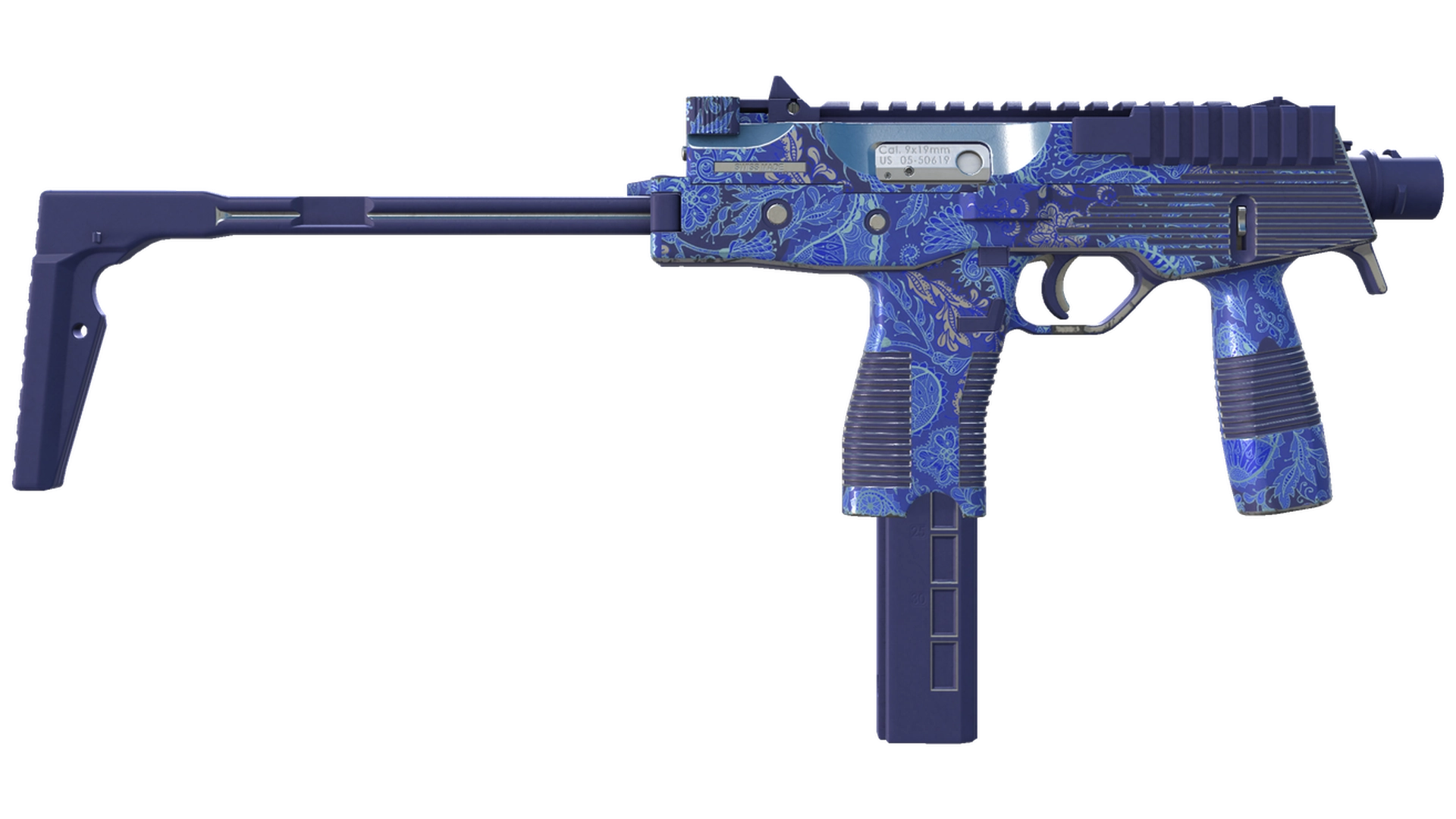 Cobalt Paisley image