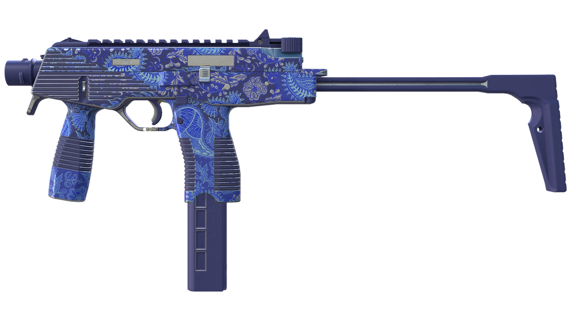 Cobalt Paisley image