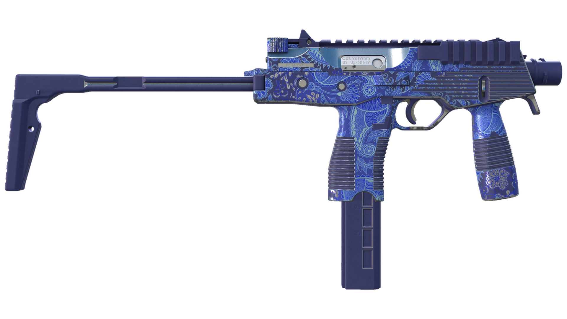 Cobalt Paisley image