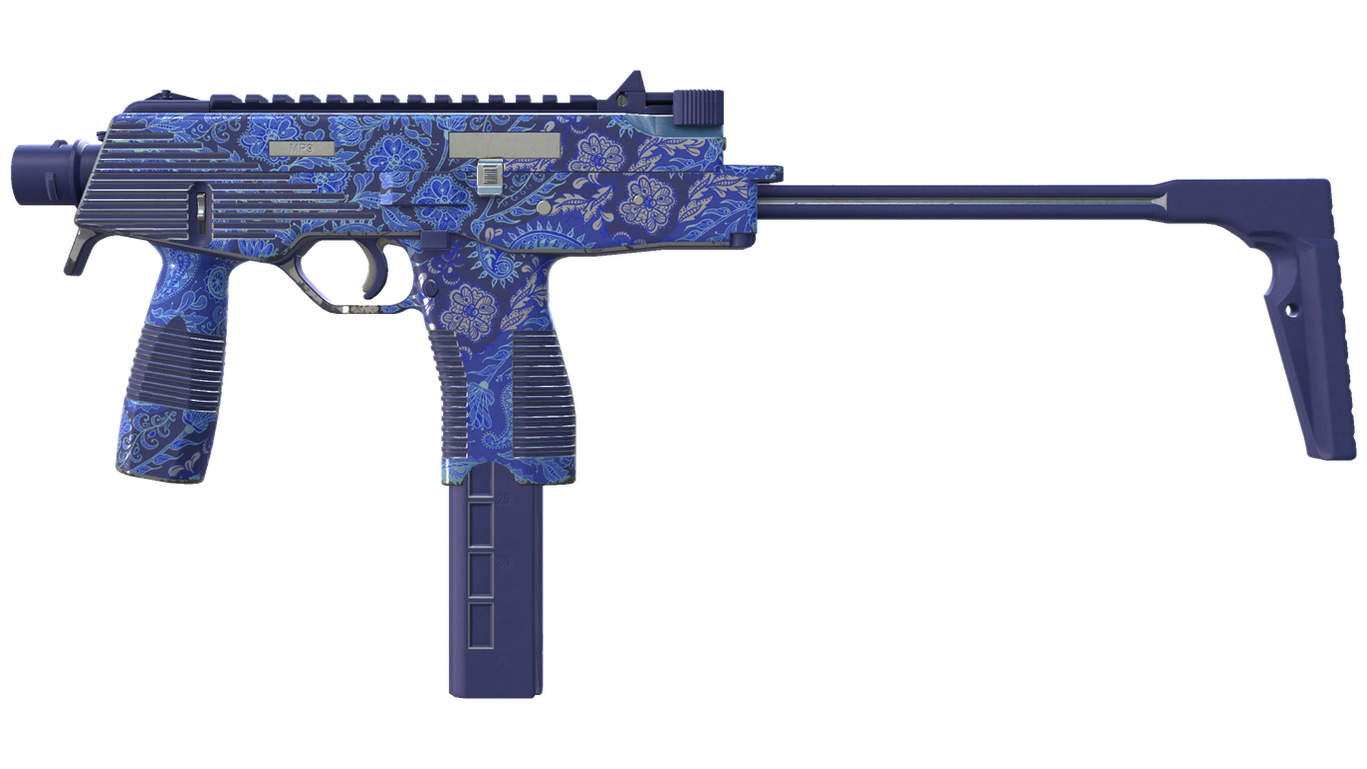 Cobalt Paisley image