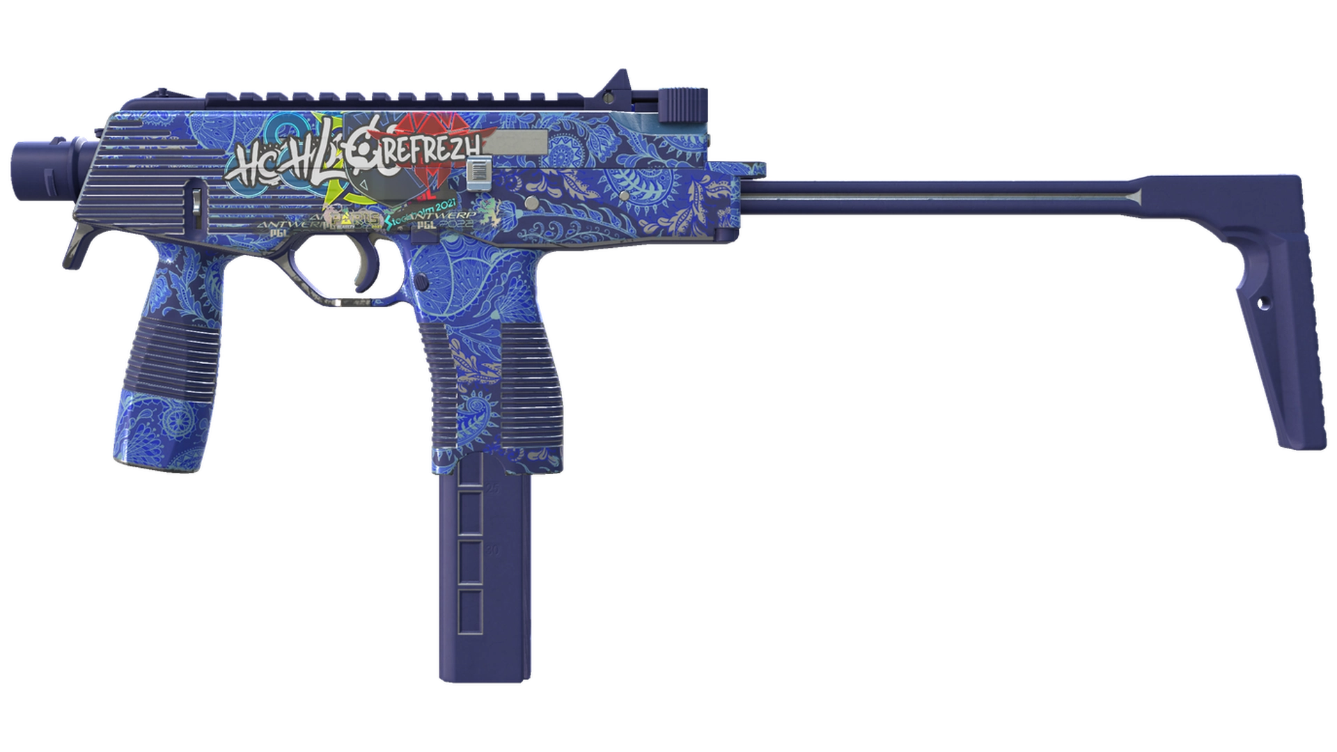 Cobalt Paisley image