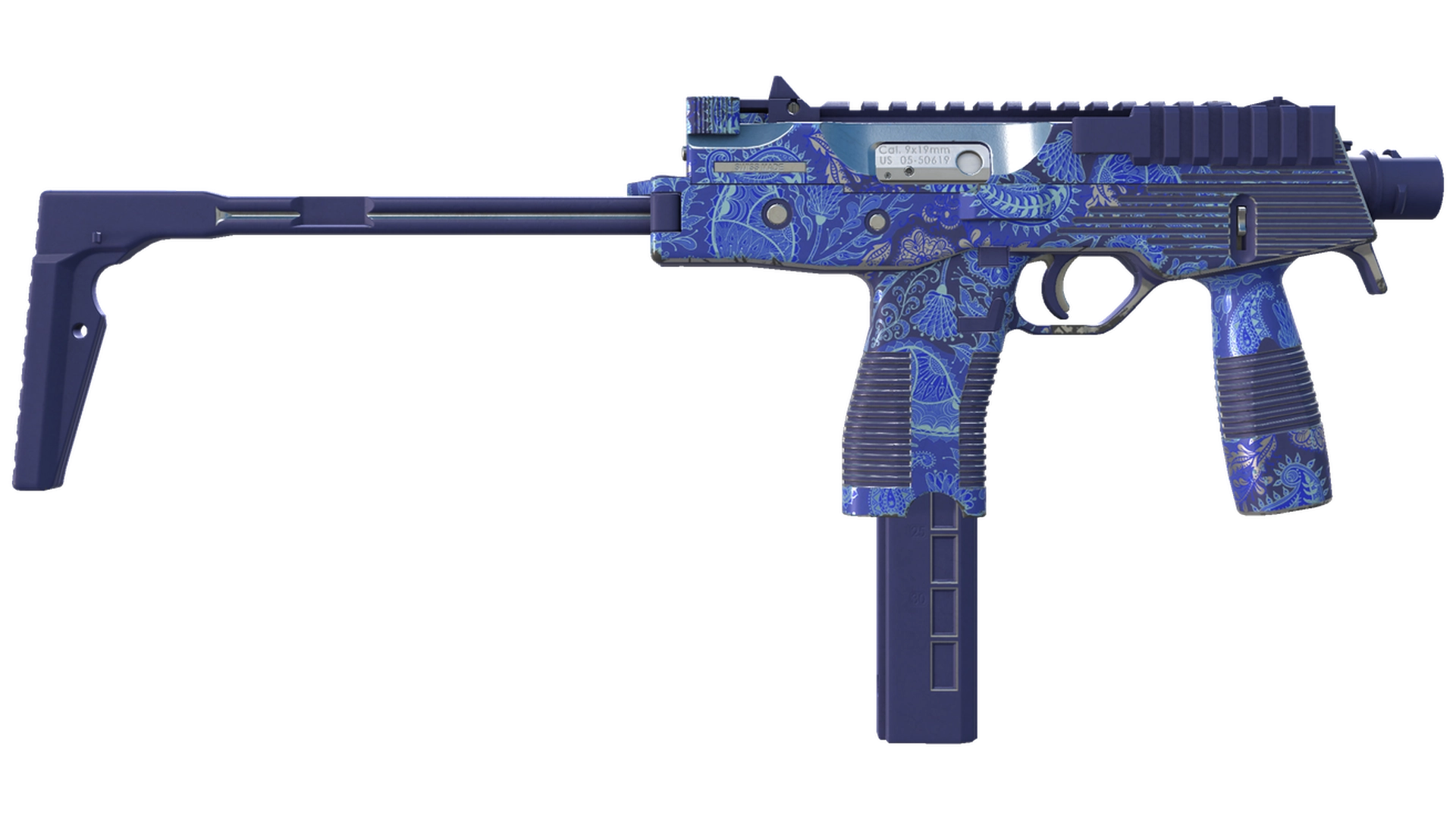 Cobalt Paisley image