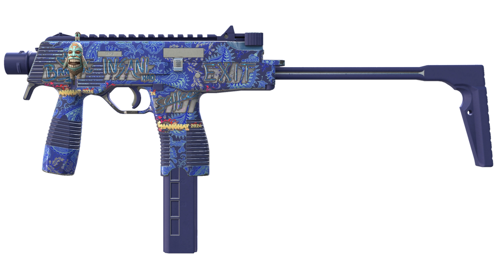 Cobalt Paisley image