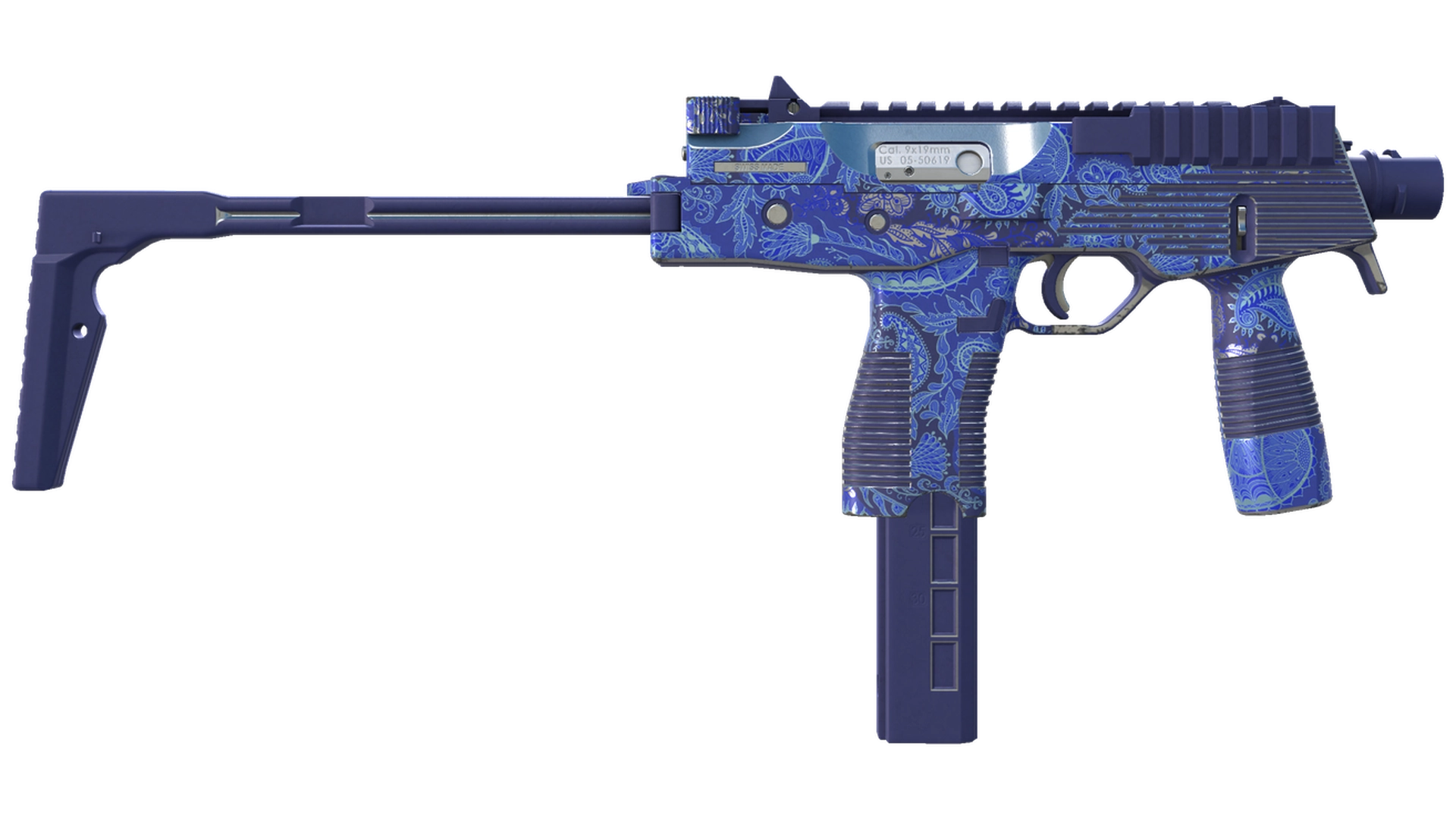 Cobalt Paisley image