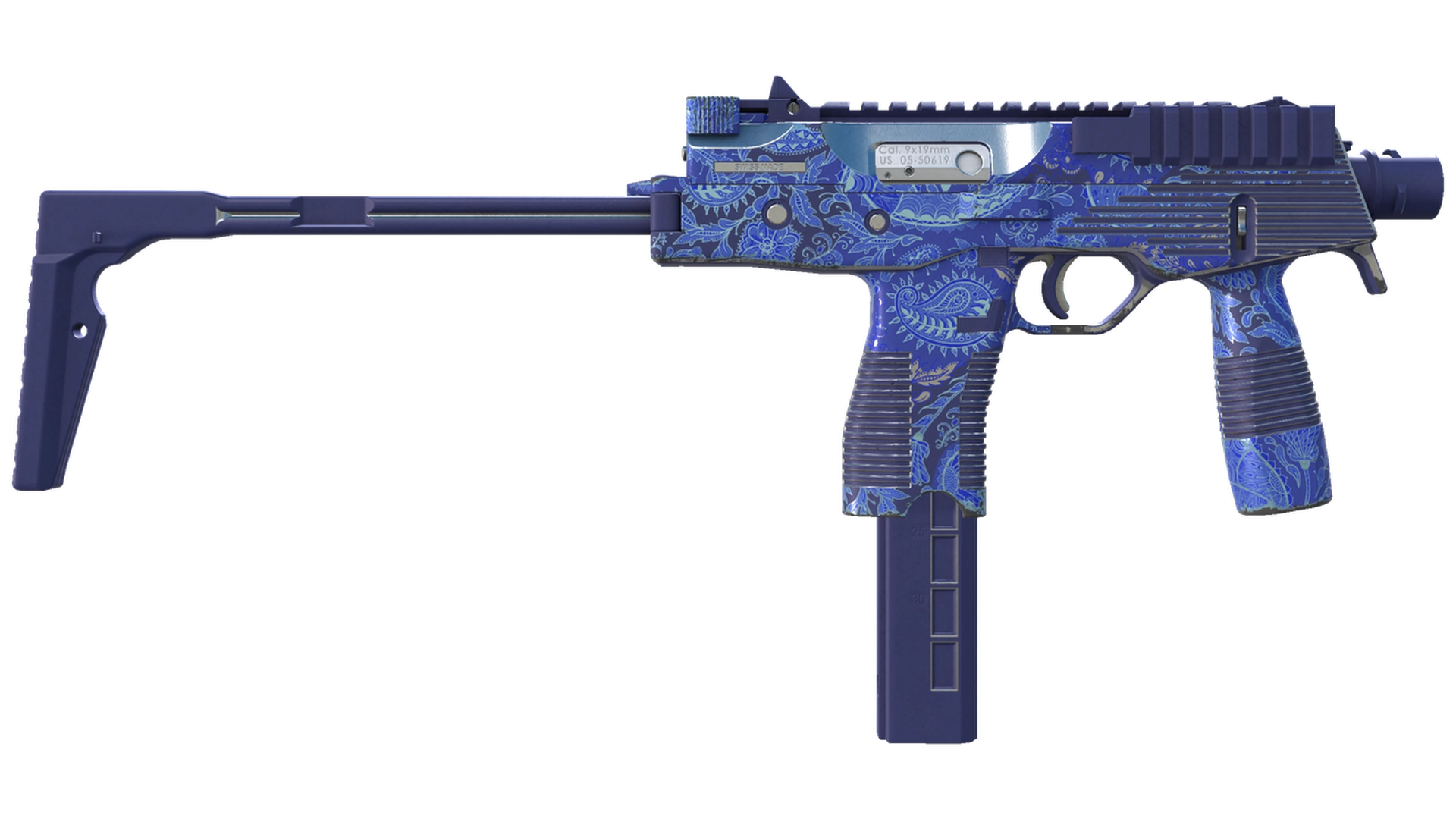 Cobalt Paisley image