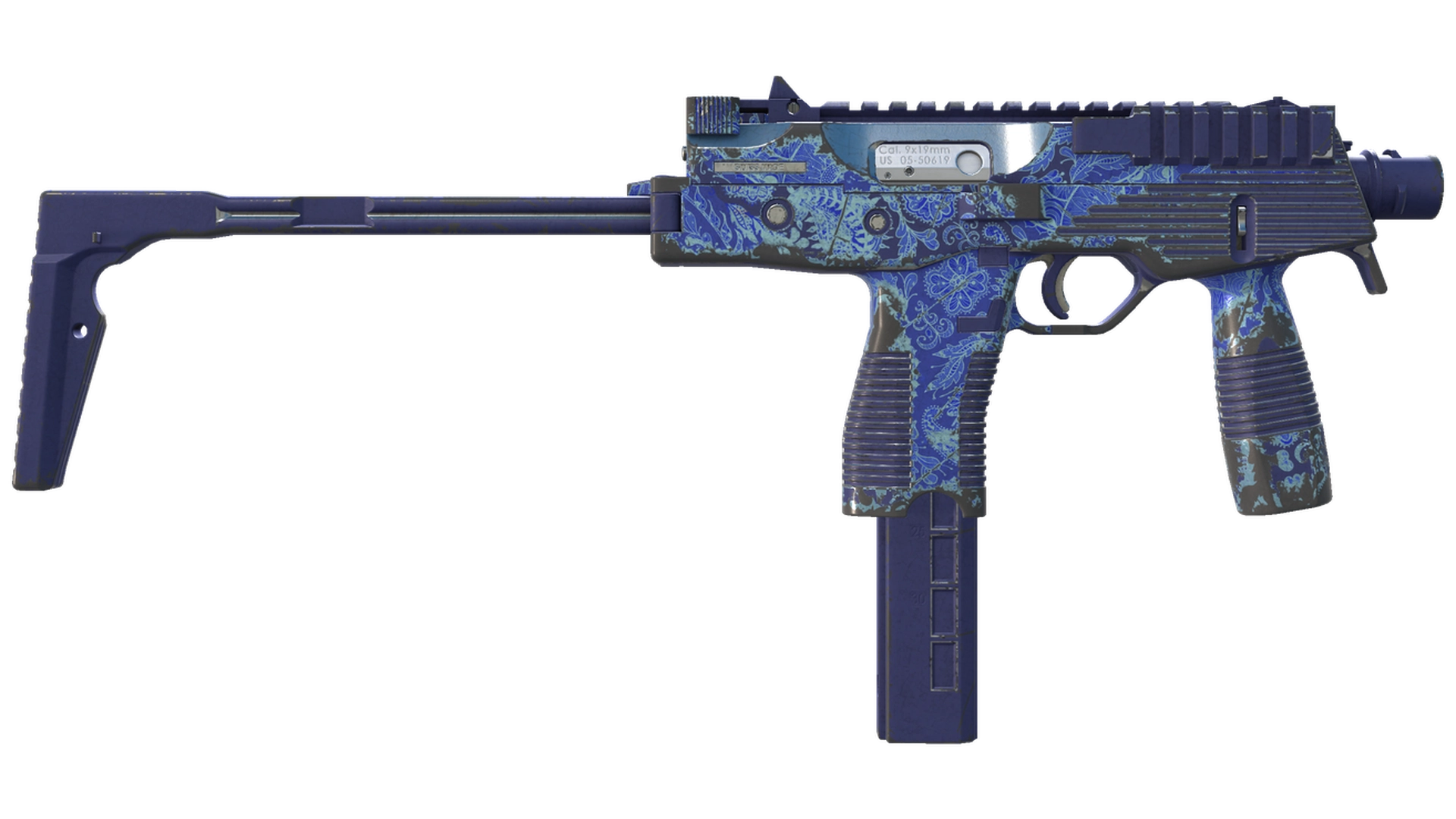 Cobalt Paisley image