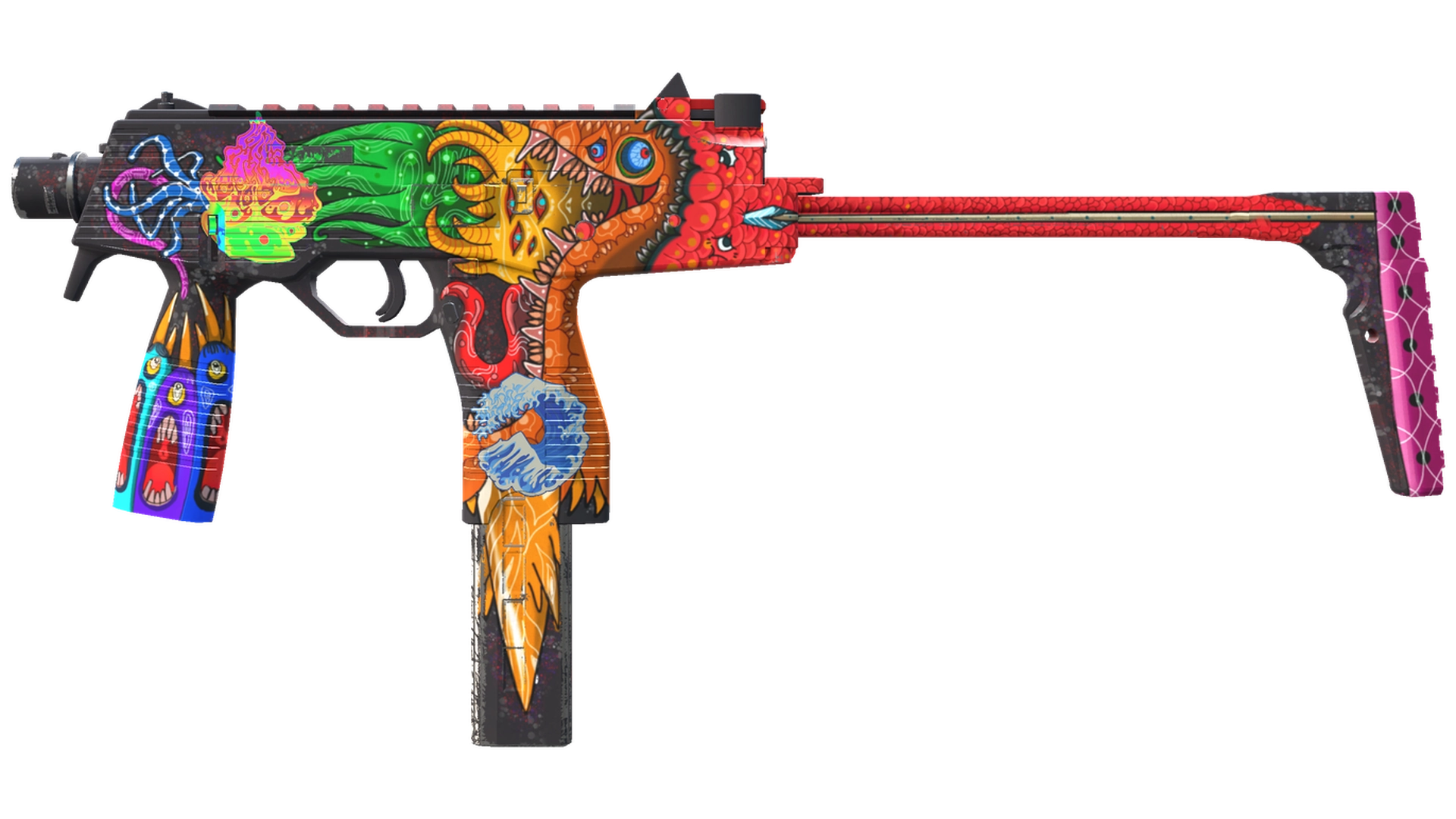 MP9 | Пищевая цепь (Немного поношенное)
