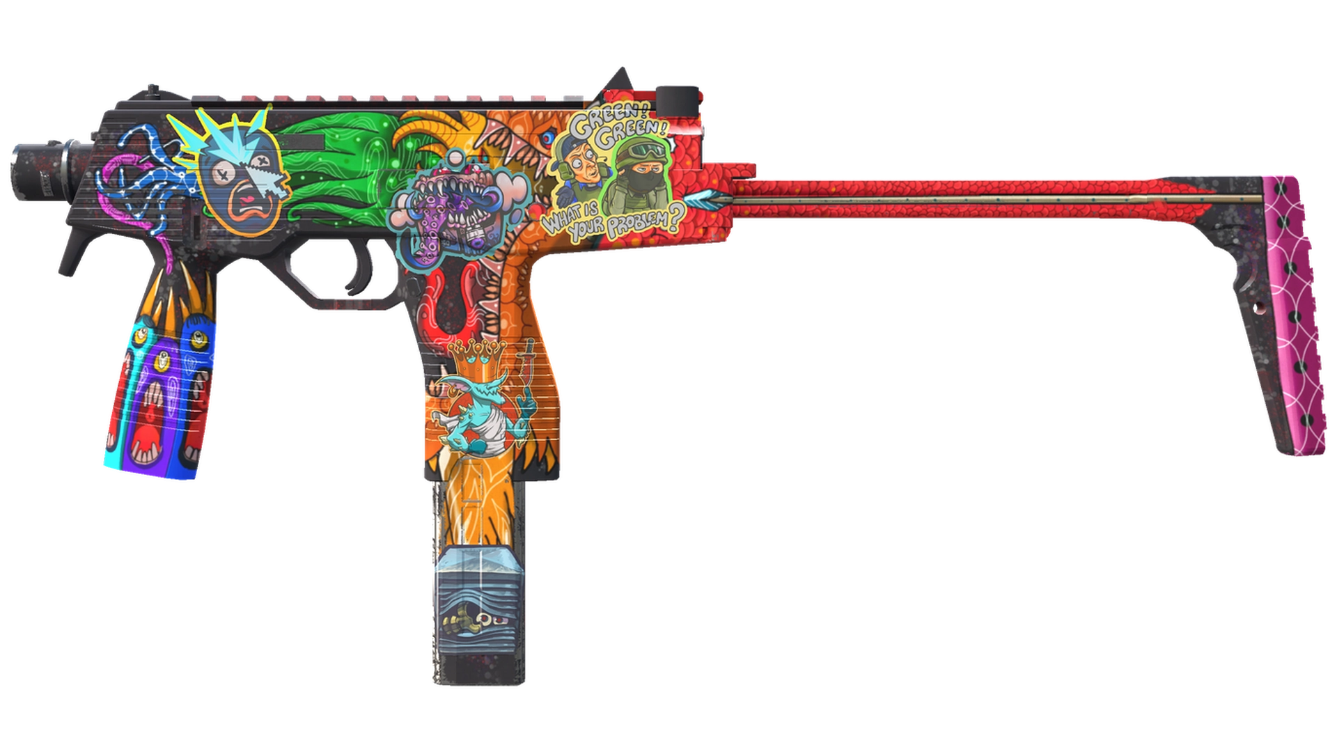 MP9 | Food Chain (Minimal Wear)