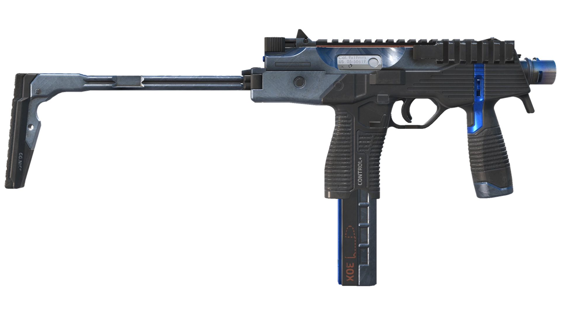 MP9 | Nexus (Well-Worn)