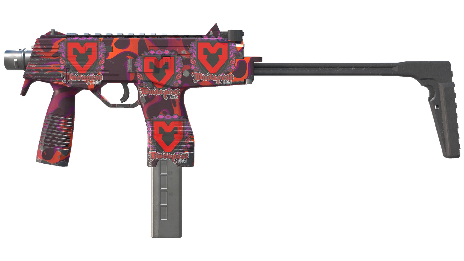 MP9 | Рубиновый ядовитый дротик (После полевых испытаний)