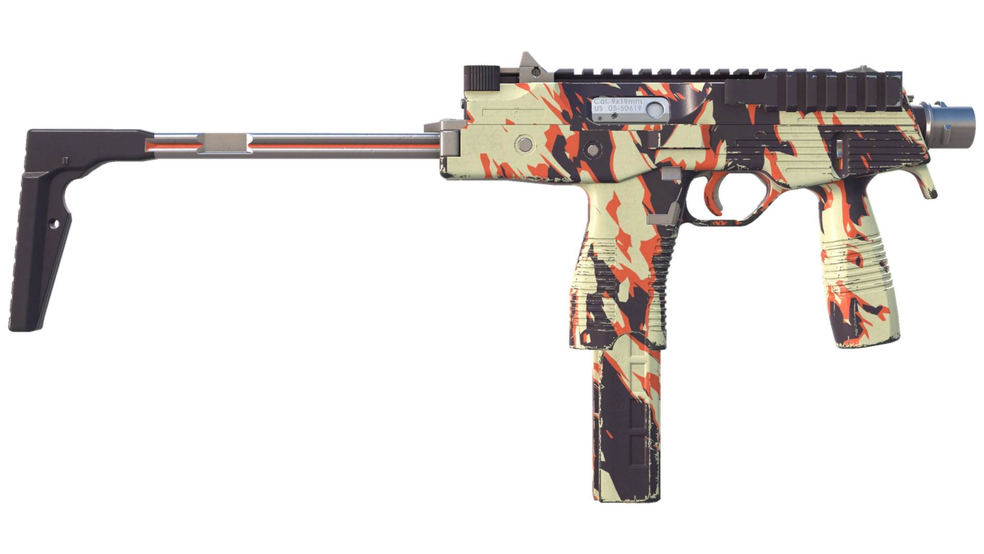 MP9 | Shredded (Немного поношенное)