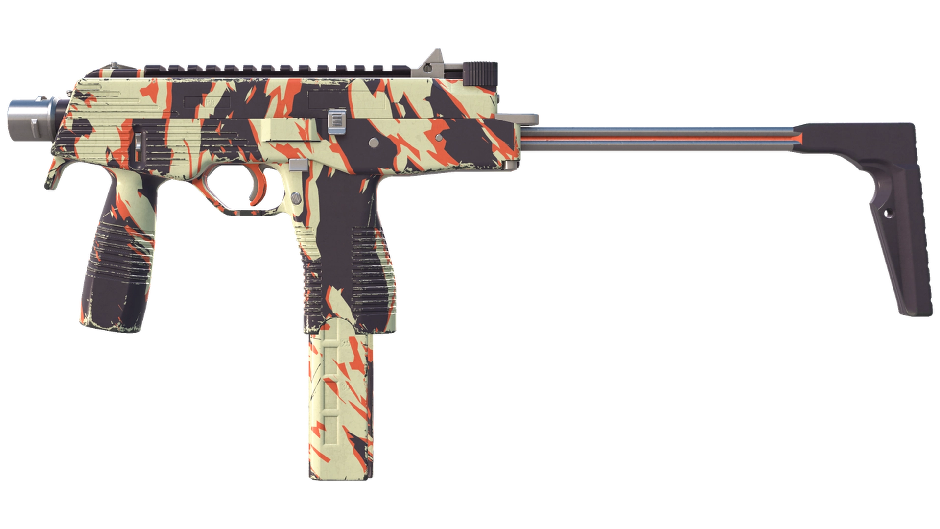 MP9 | Shredded (Немного поношенное)