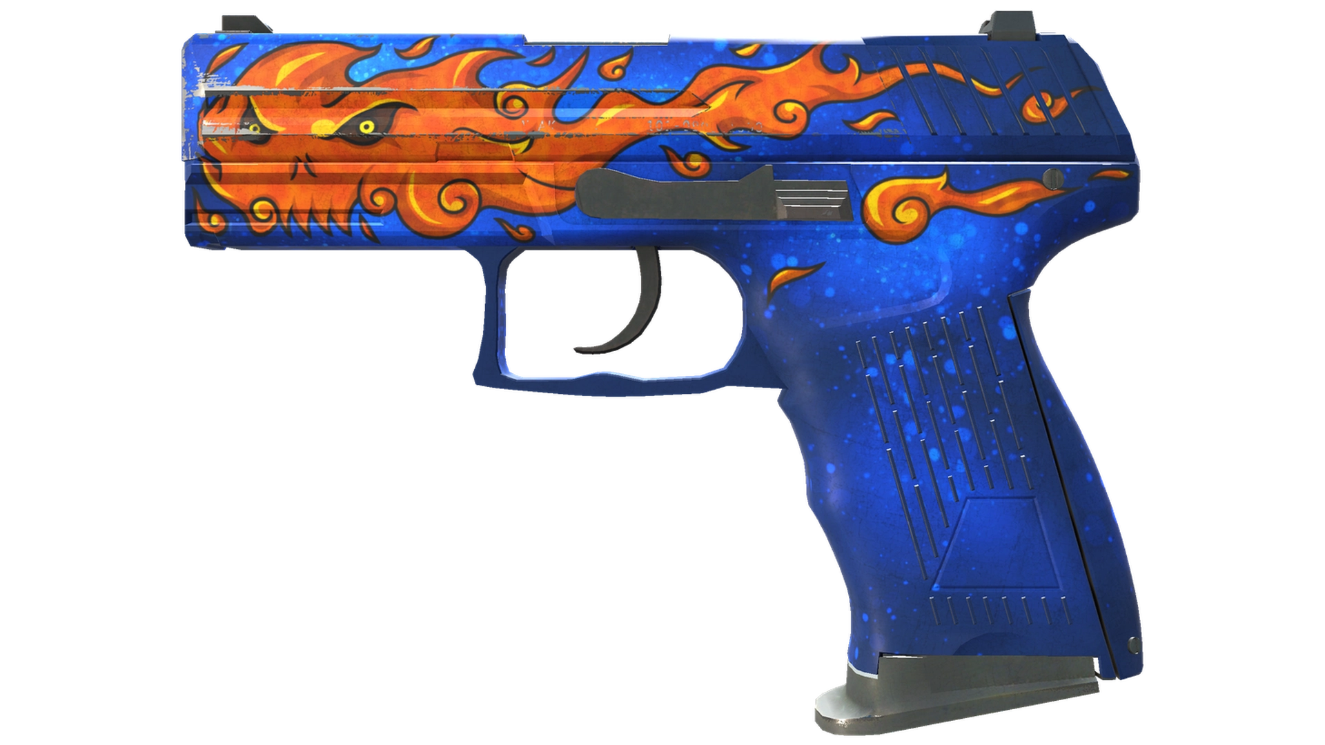 P2000 | Fire Elemental (Battle-Scarred)