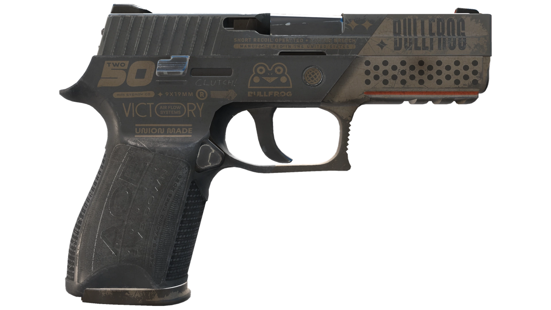 P250 | Bullfrog (Battle-Scarred)
