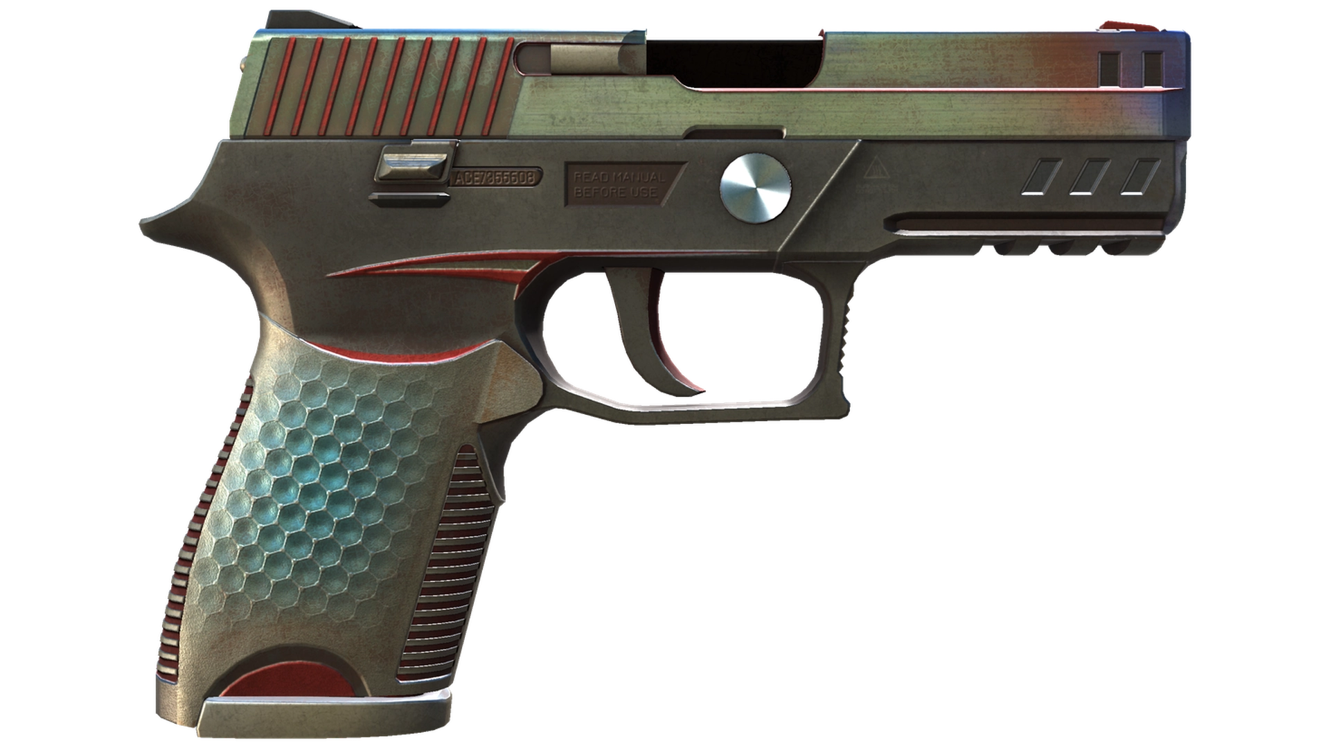 P250 | Киберпанцирь (Закалённое в боях)
