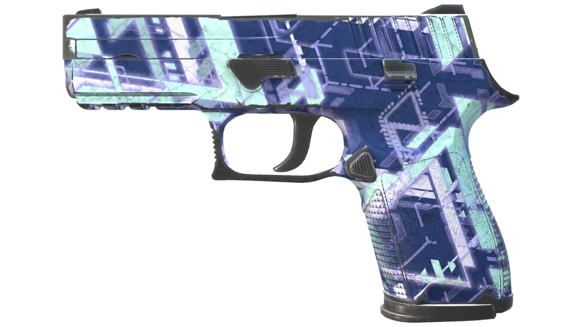 P250 | Digital Architect (Well-Worn)