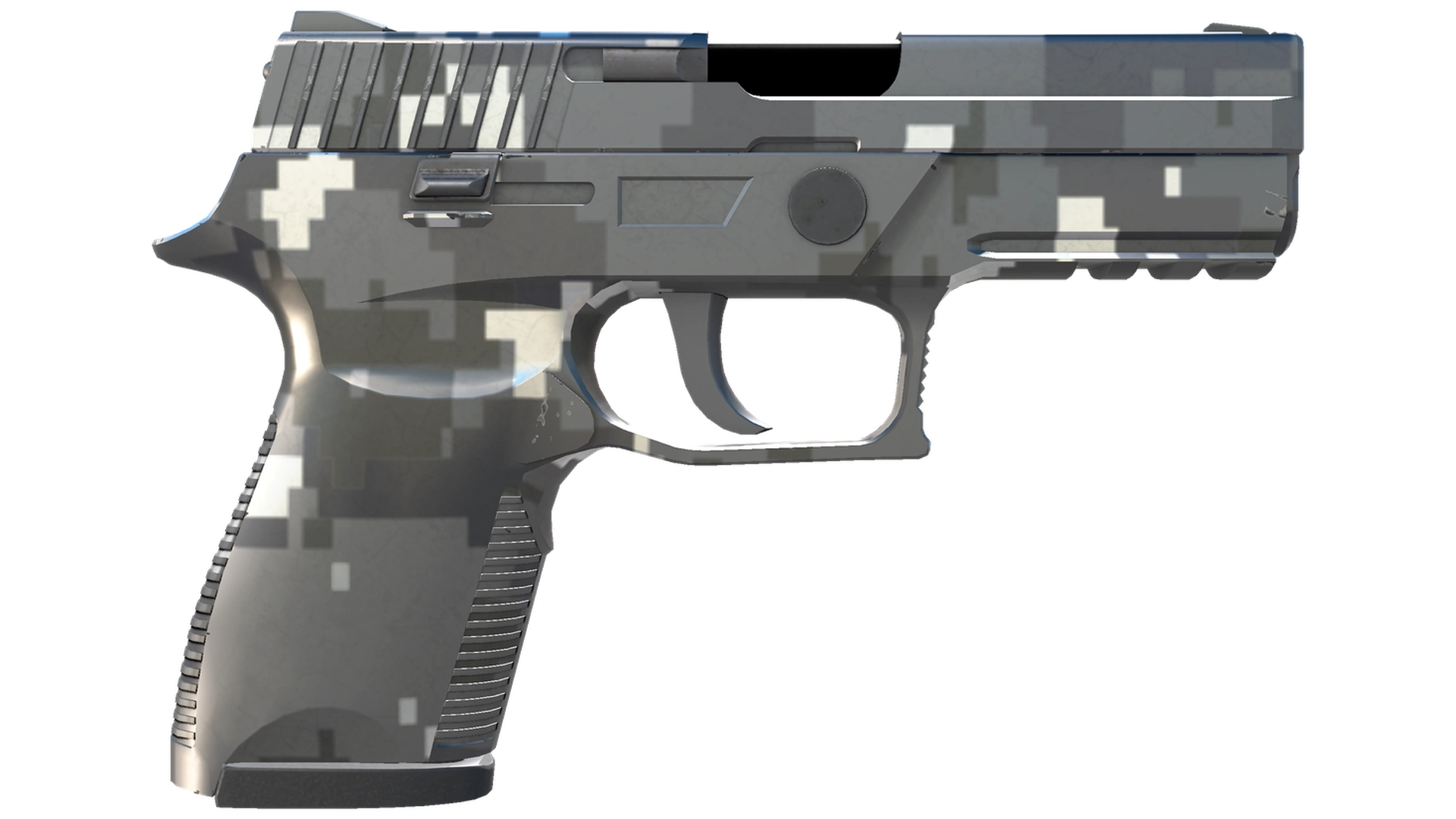 P250 | Пиксельный камуфляж «Металлический» (Прямо с завода)