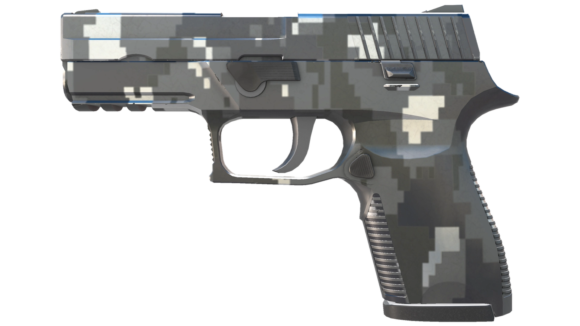 P250 | Пиксельный камуфляж «Металлический» (Прямо с завода)
