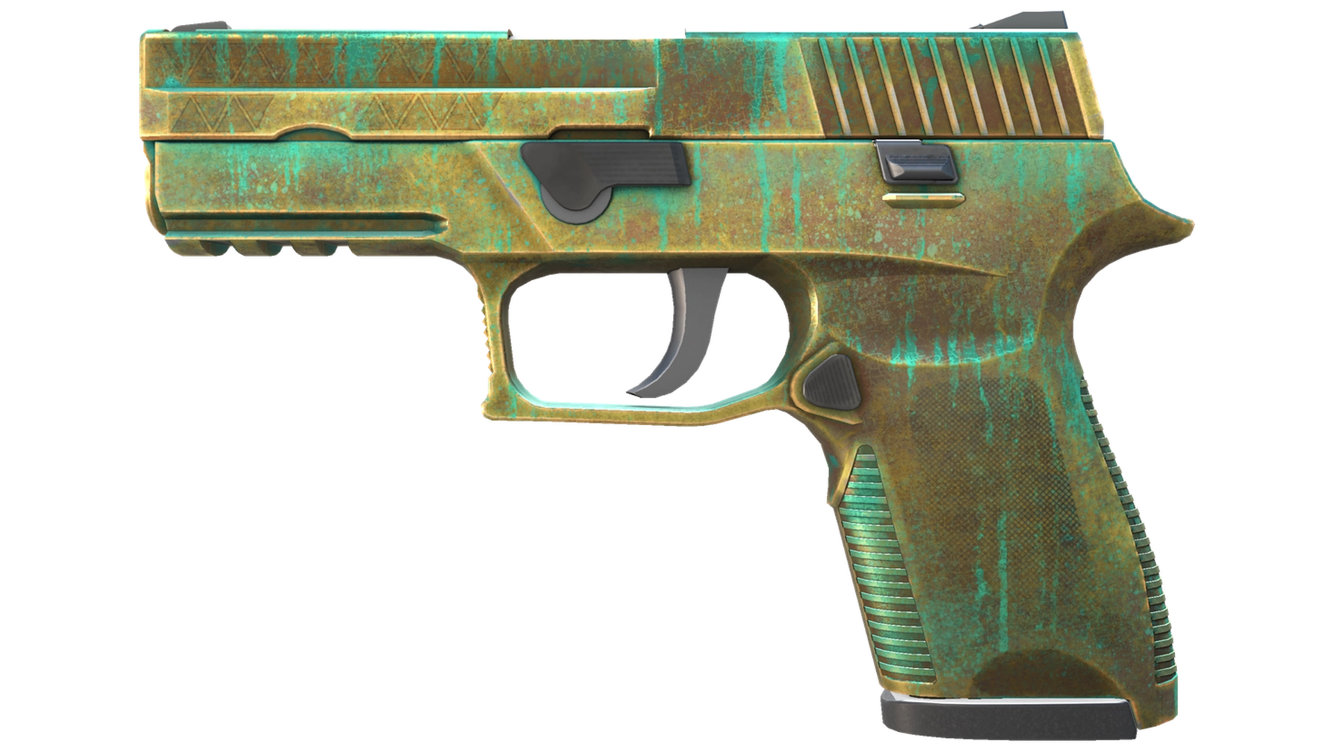 P250 | Verdigris (Battle-Scarred)