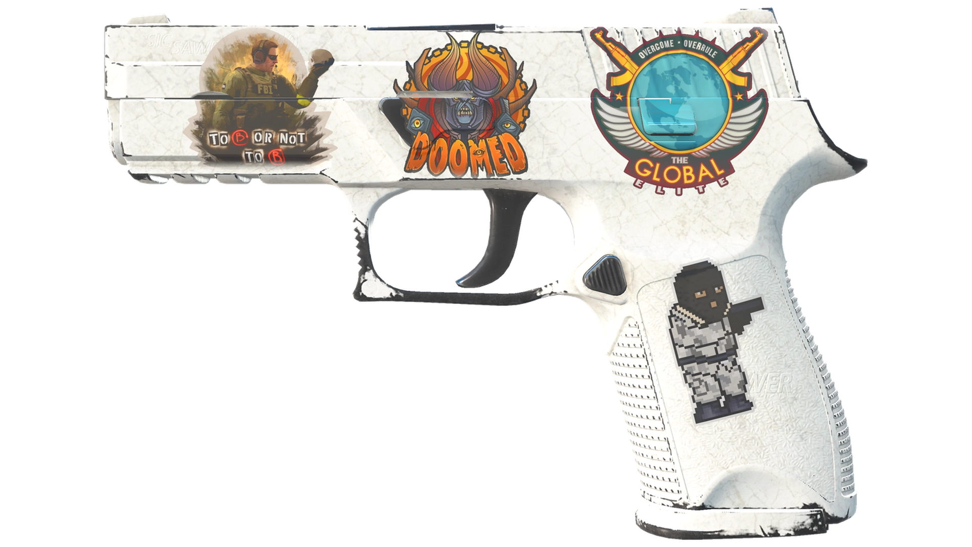 P250 | Whiteout (Field-Tested)