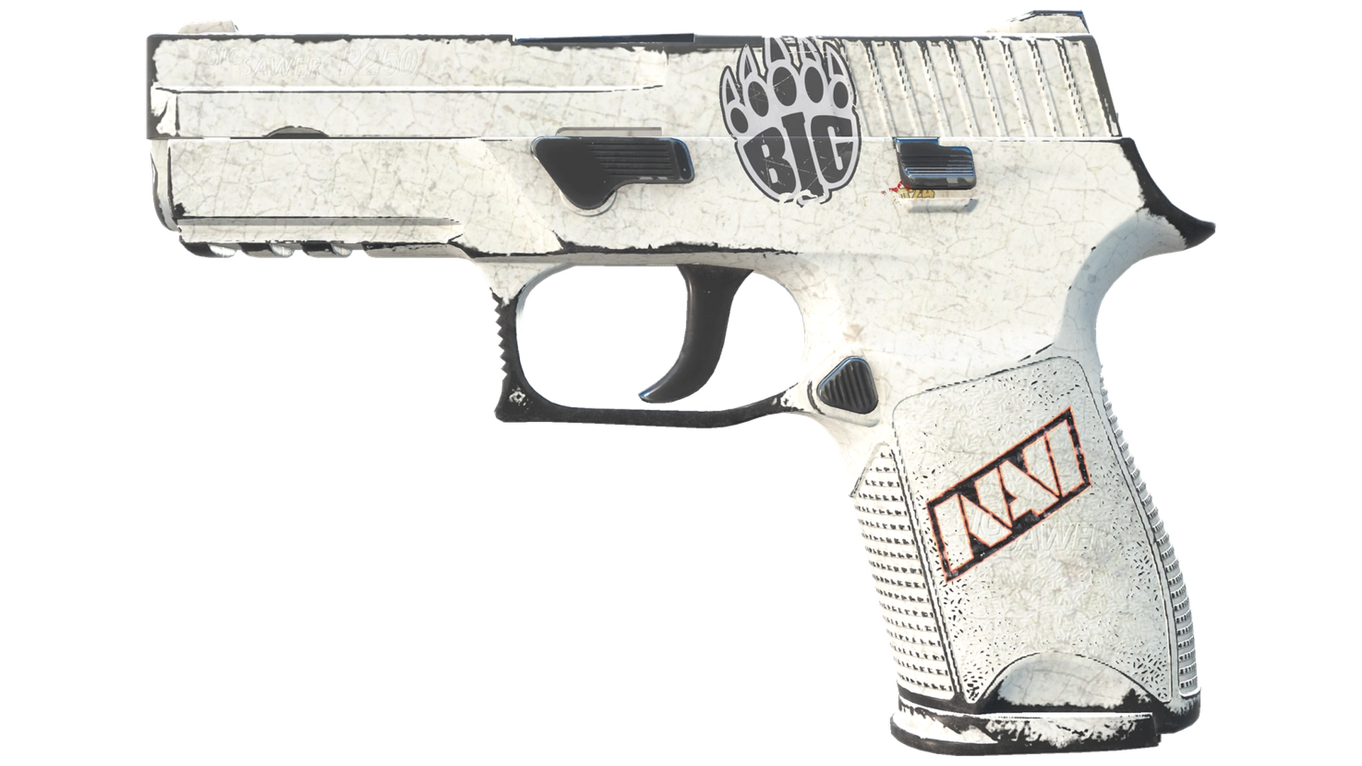 P250 | Whiteout (Well-Worn)