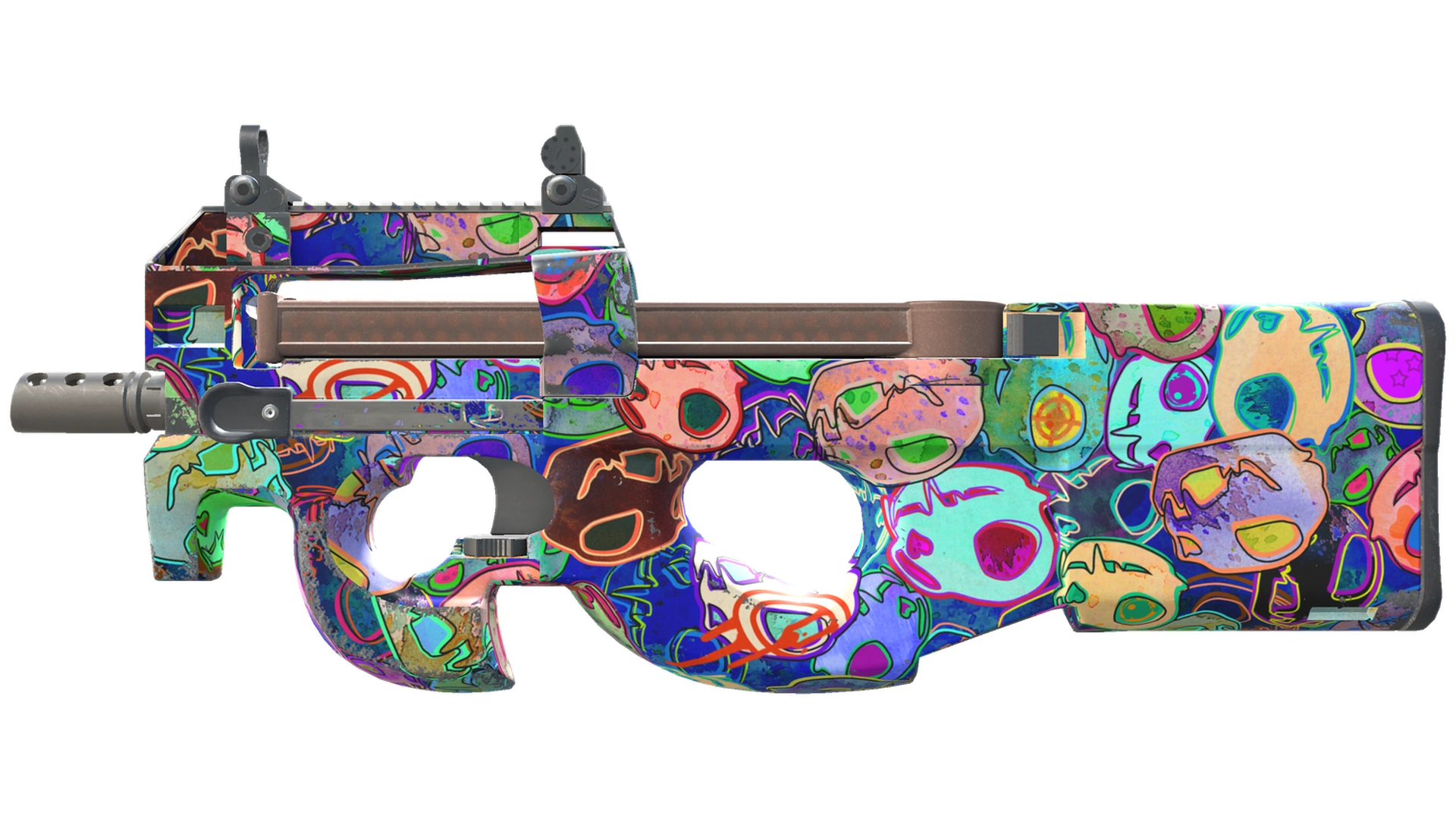 P90 | Death by Kitty (Minimal Wear)