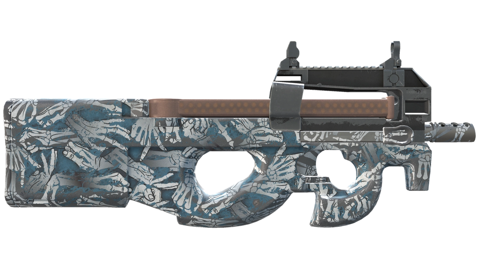 P90 | Death Grip (Battle-Scarred)