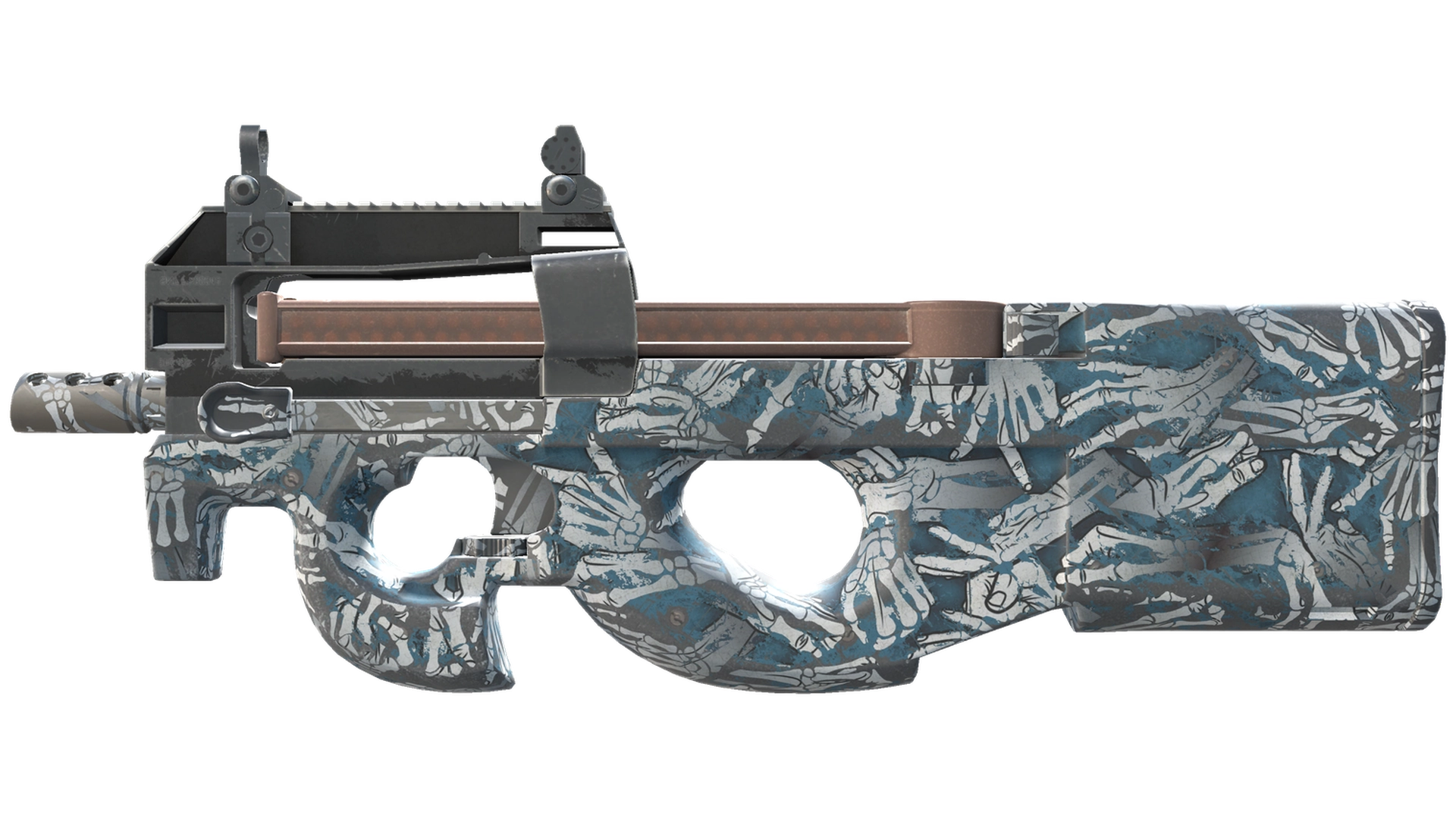 P90 | Death Grip (Battle-Scarred)