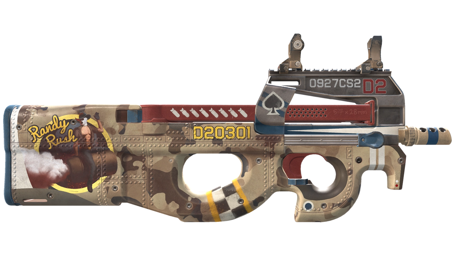 P90 | Randy Rush (Factory New)