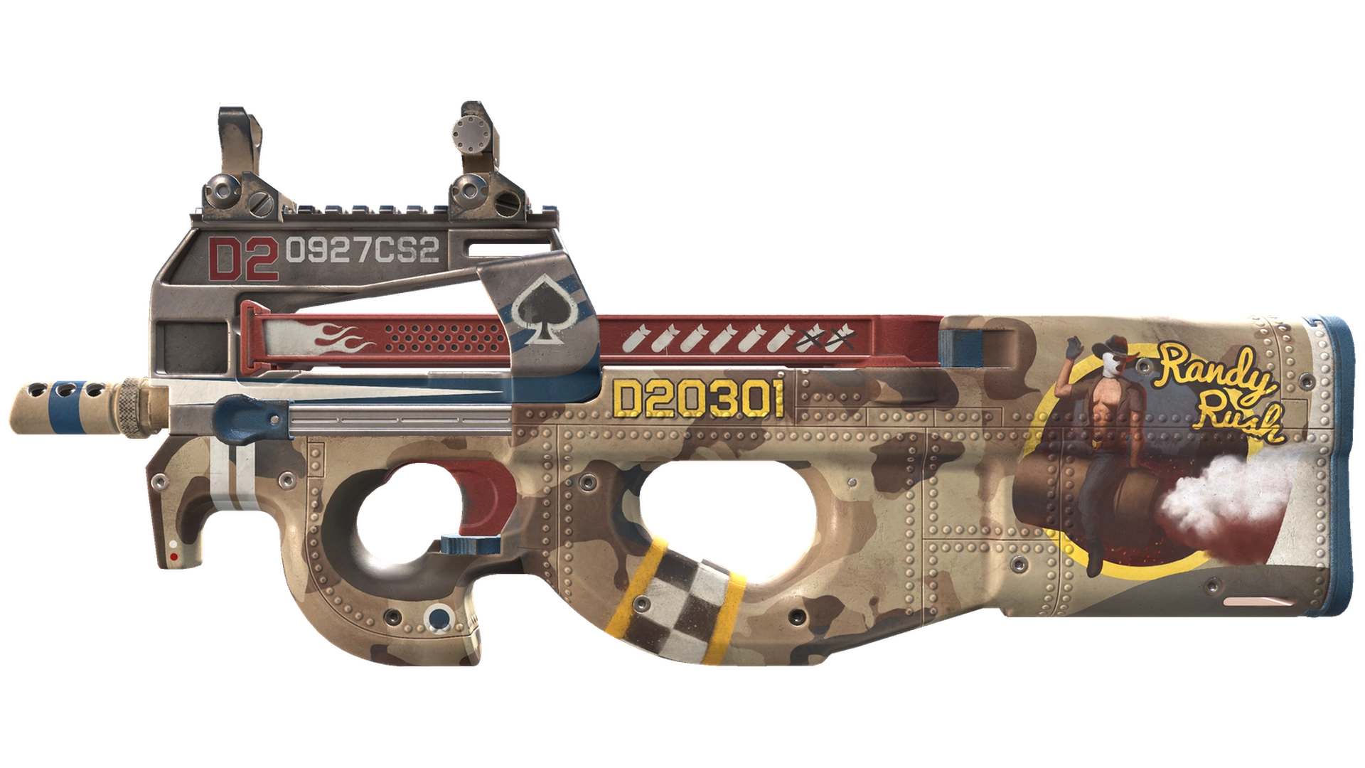 P90 | Randy Rush (Factory New)