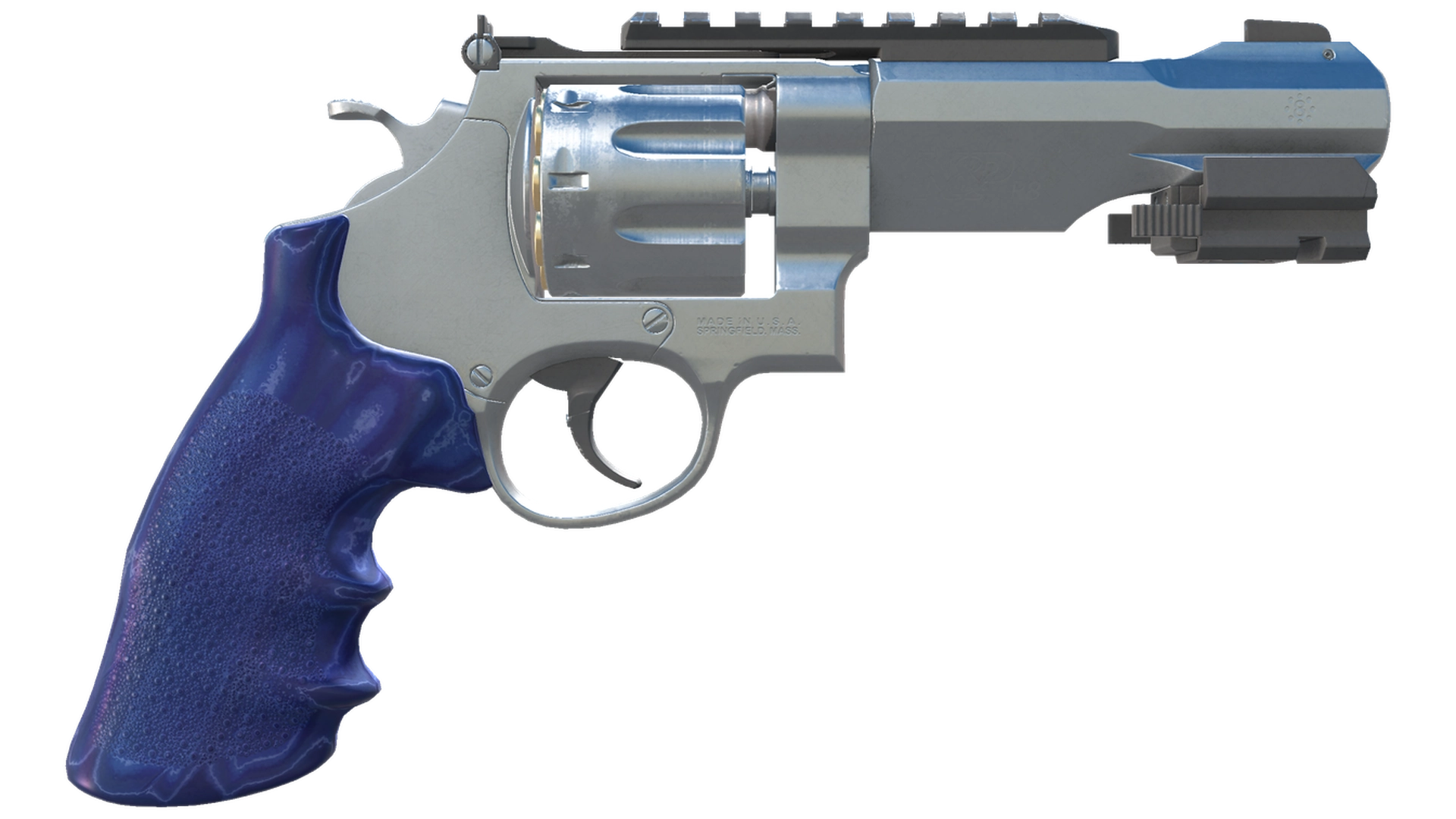 R8 Revolver | Cobalt Grip (Minimal Wear)