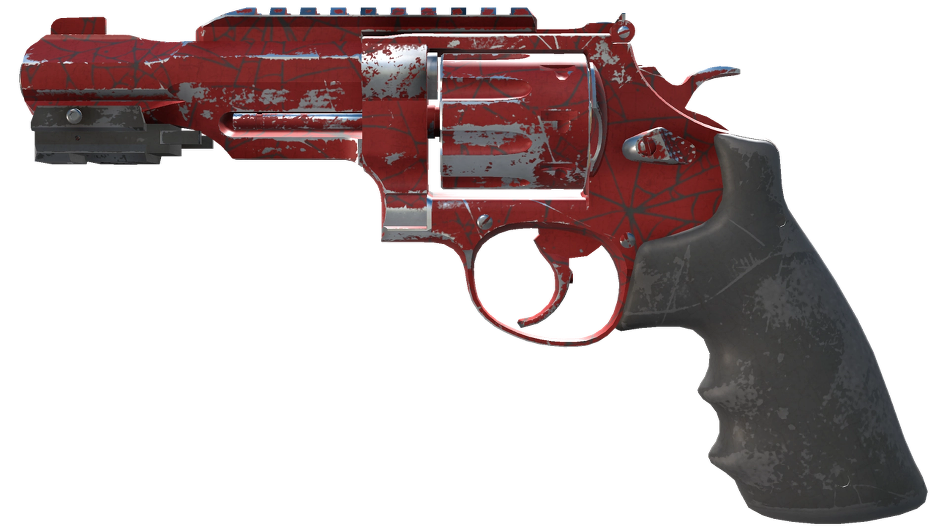 R8 Revolver | Crimson Web (Well-Worn)