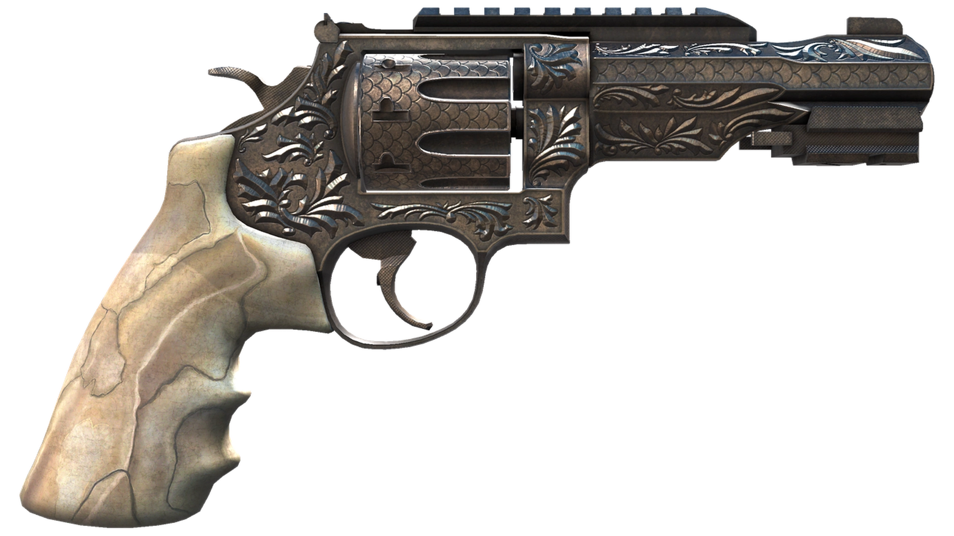 R8 Revolver | Inlay (Battle-Scarred)
