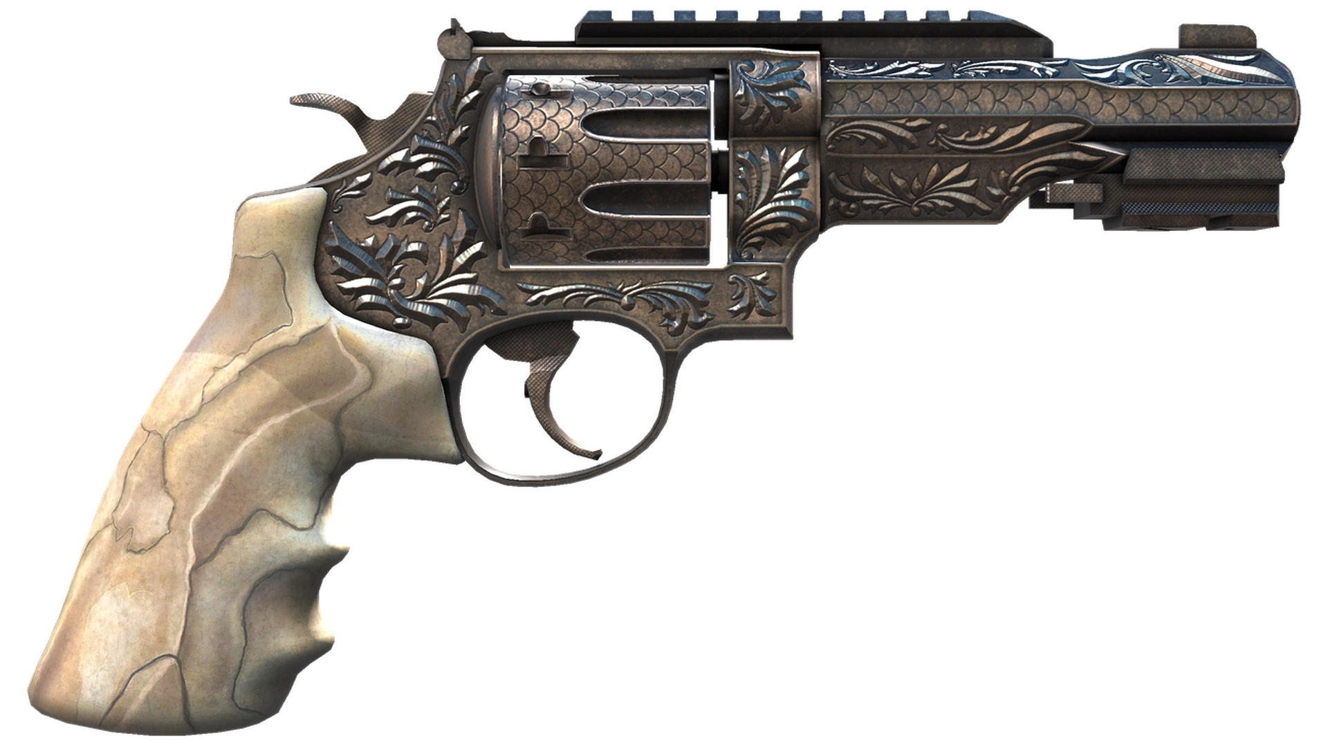 R8 Revolver | Inlay (Well-Worn)