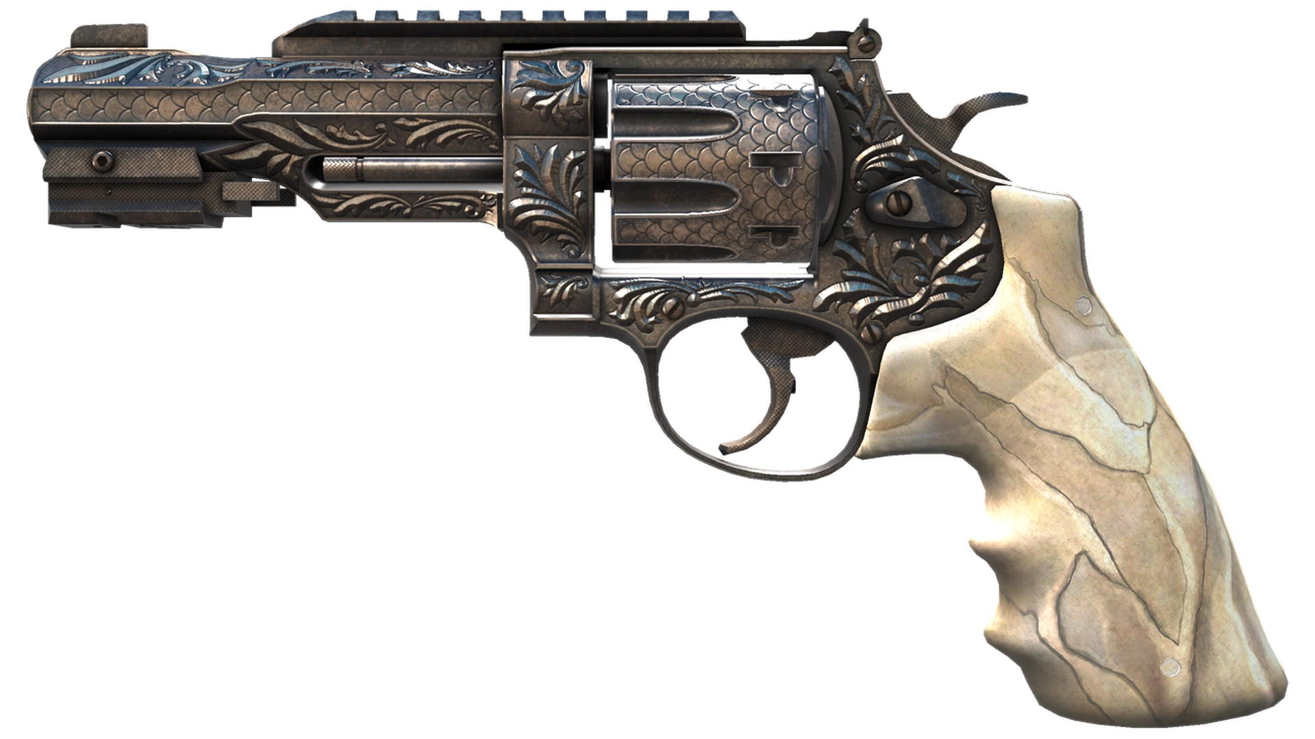 R8 Revolver | Inlay (Well-Worn)
