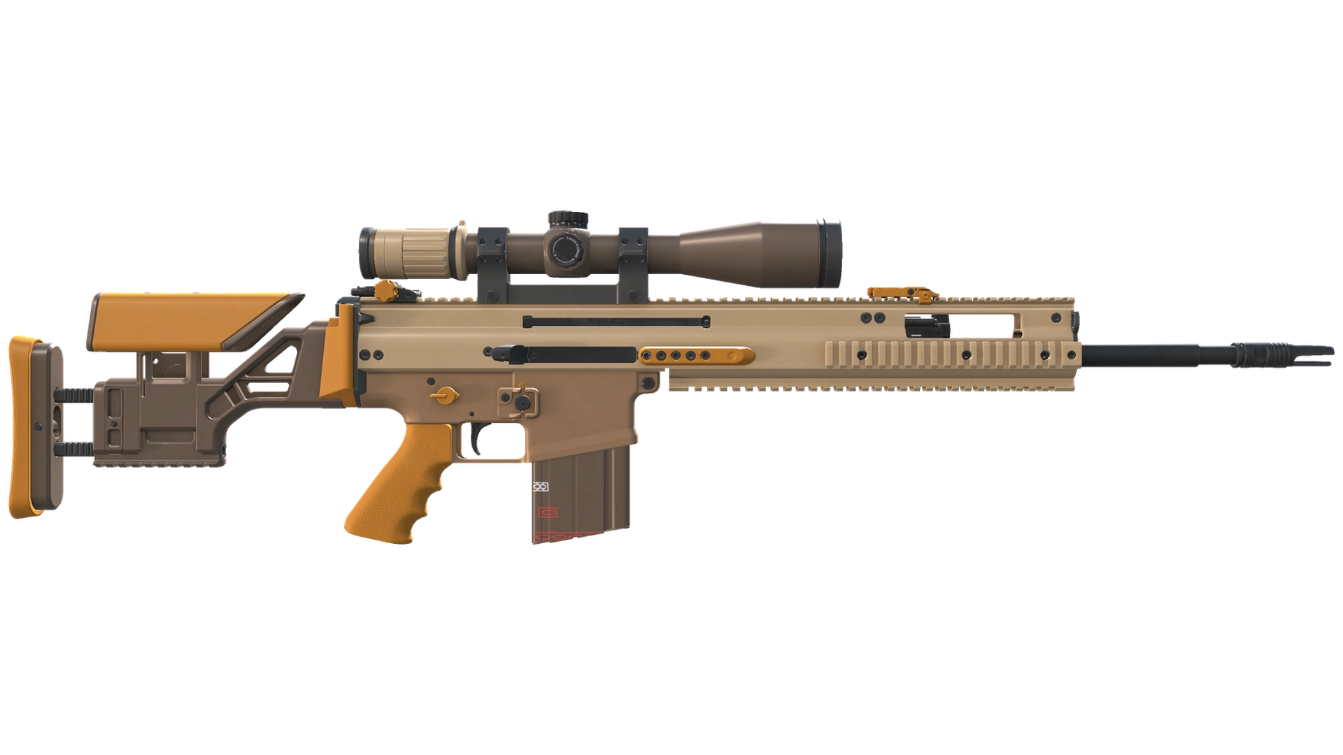 SCAR-20 | Short Ochre (Factory New)