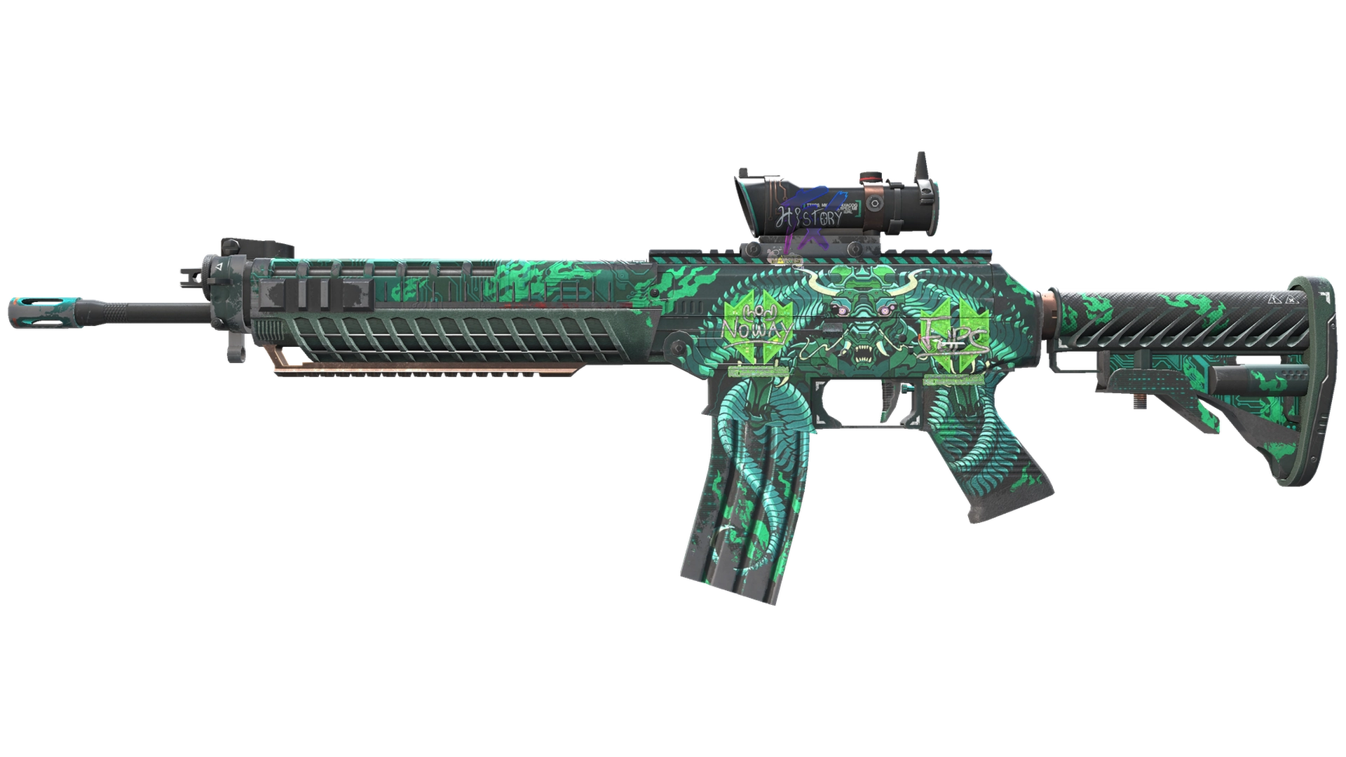 SG 553 | Dragon Tech (Field-Tested)