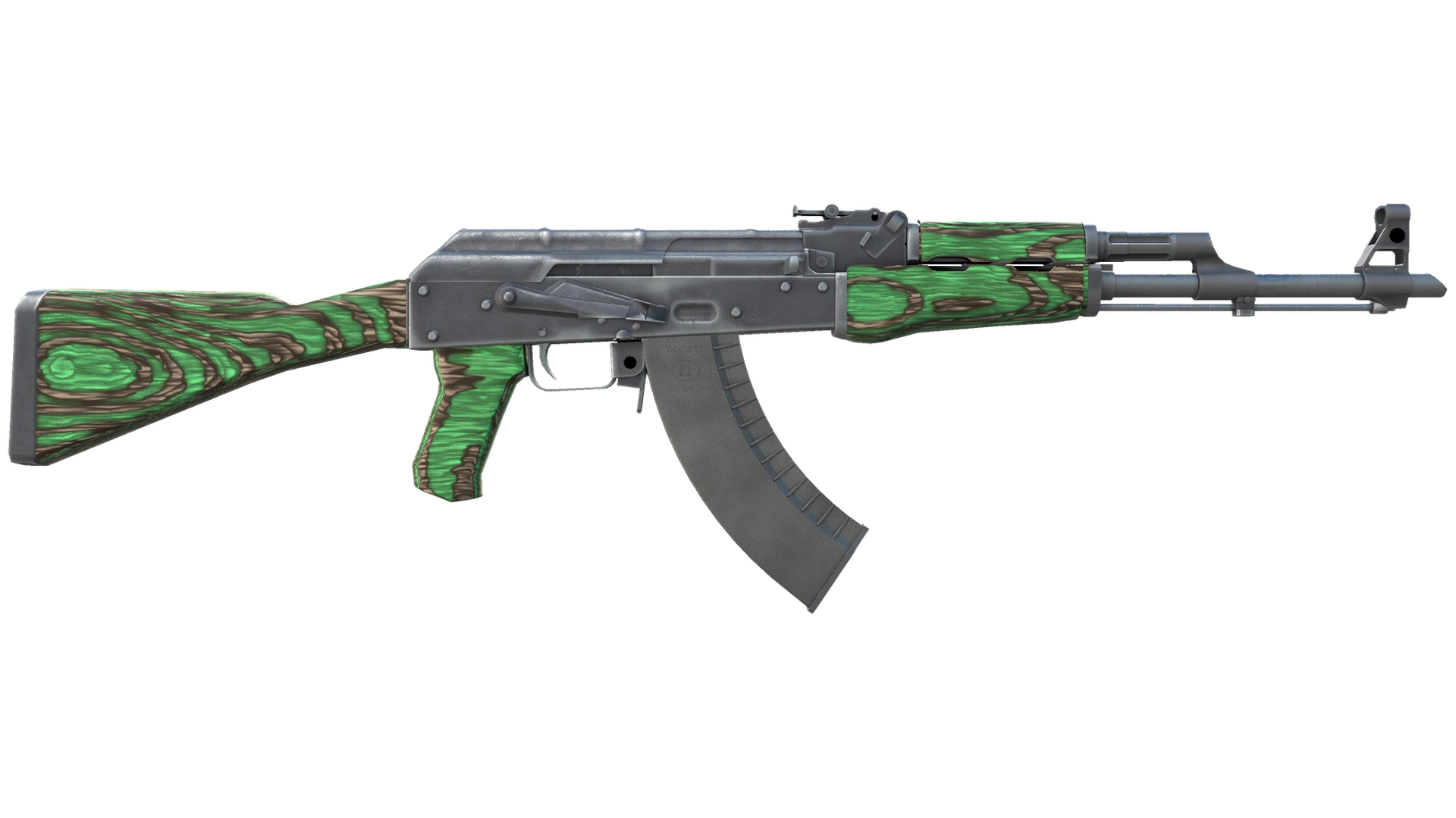 Souvenir AK-47 | Green Laminate (Field-Tested)