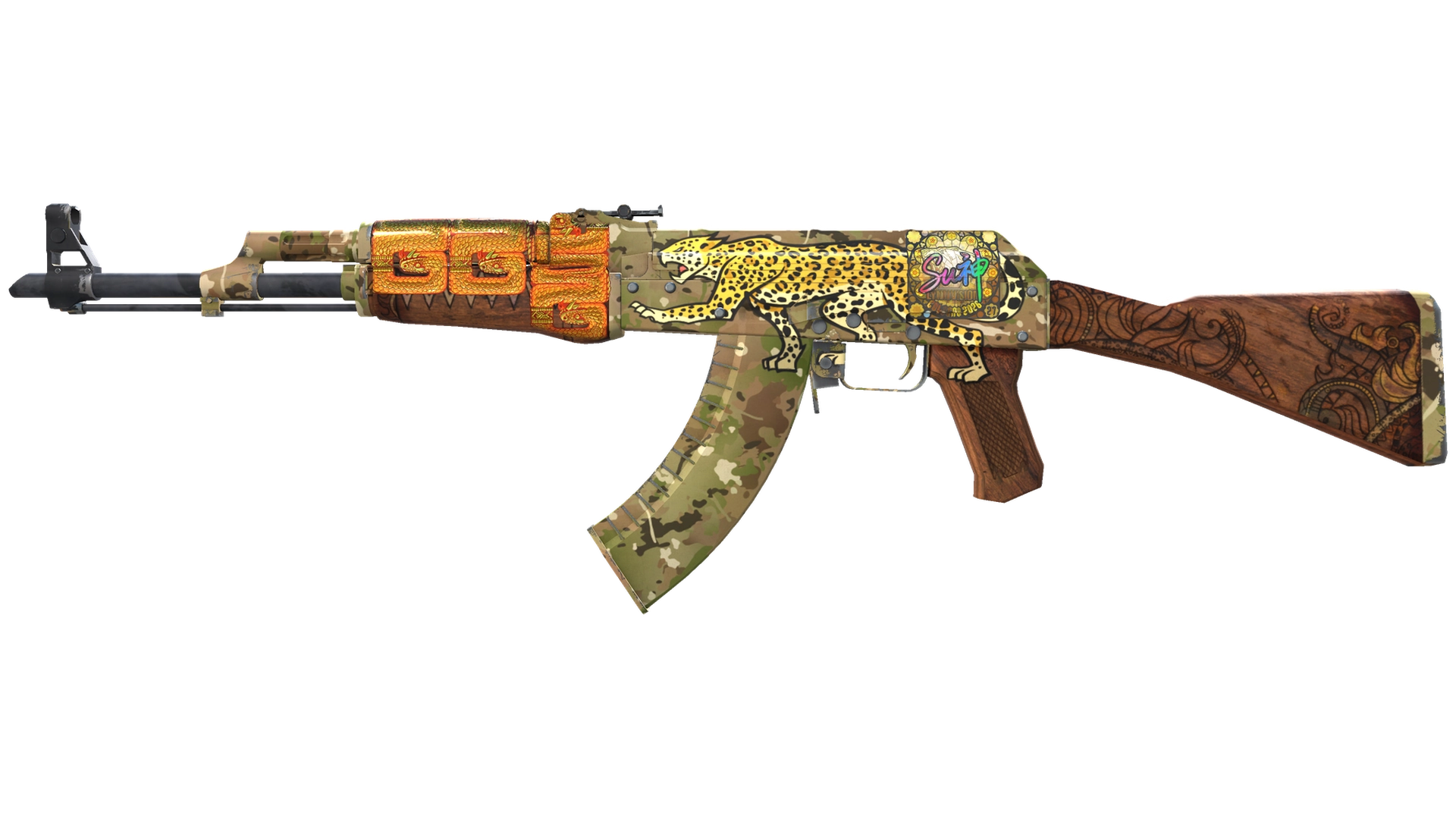 Сувенирный AK-47 | Panthera onca (После полевых испытаний)