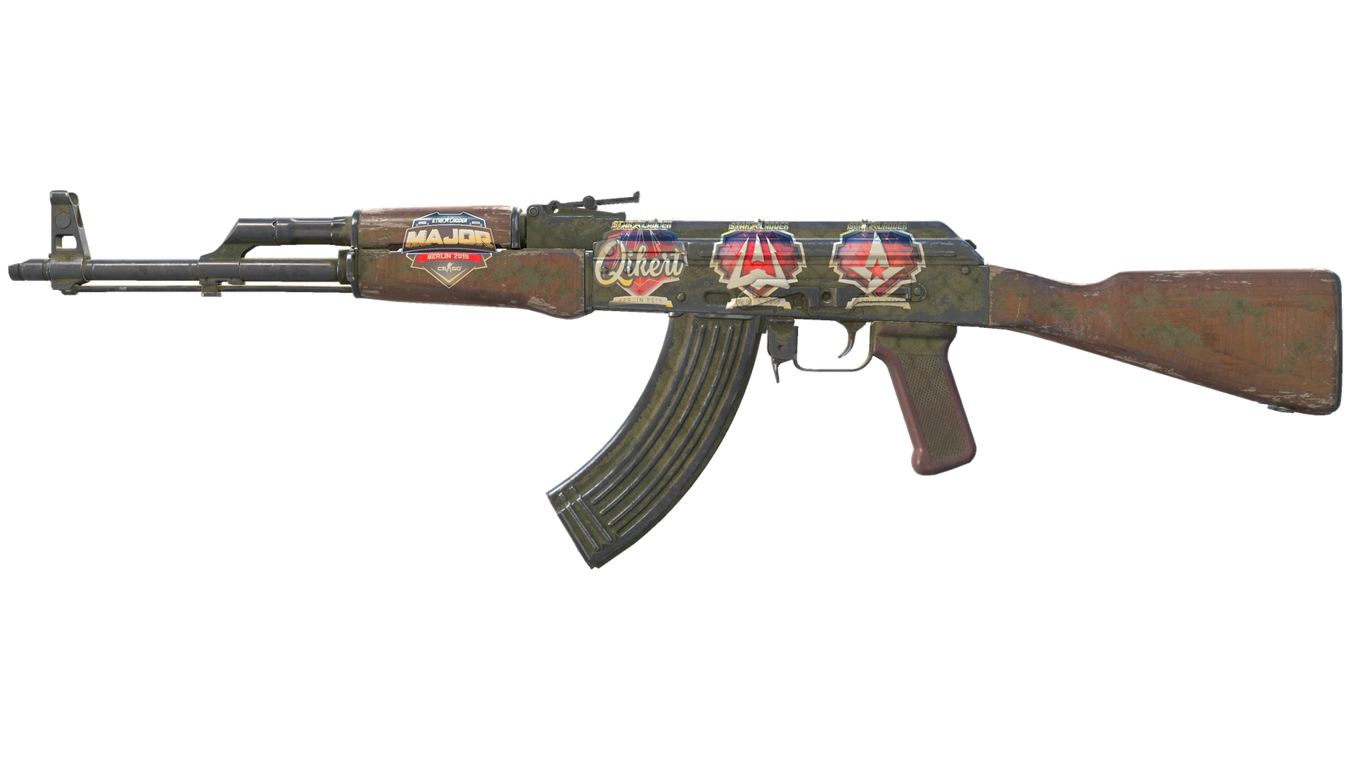 Souvenir AK-47 | Safari Mesh (Battle-Scarred)