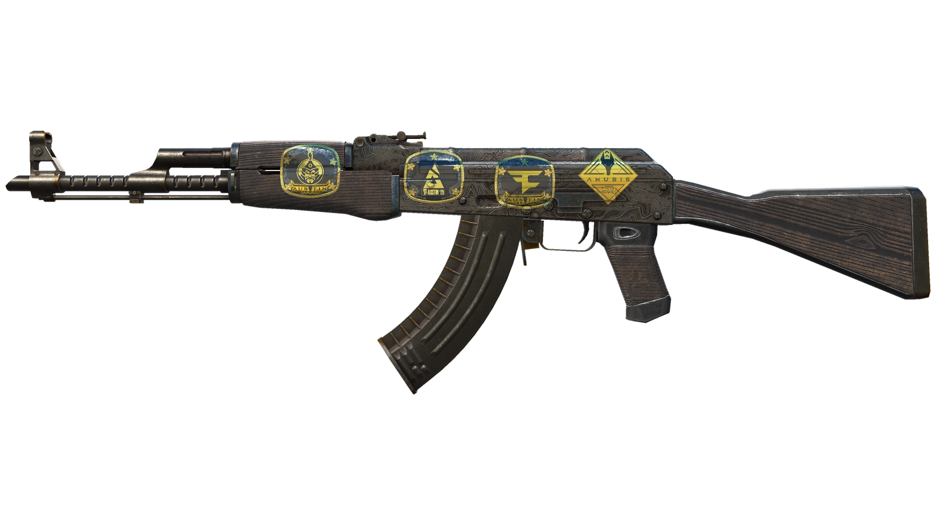 Souvenir AK-47 | Steel Delta (Battle-Scarred)