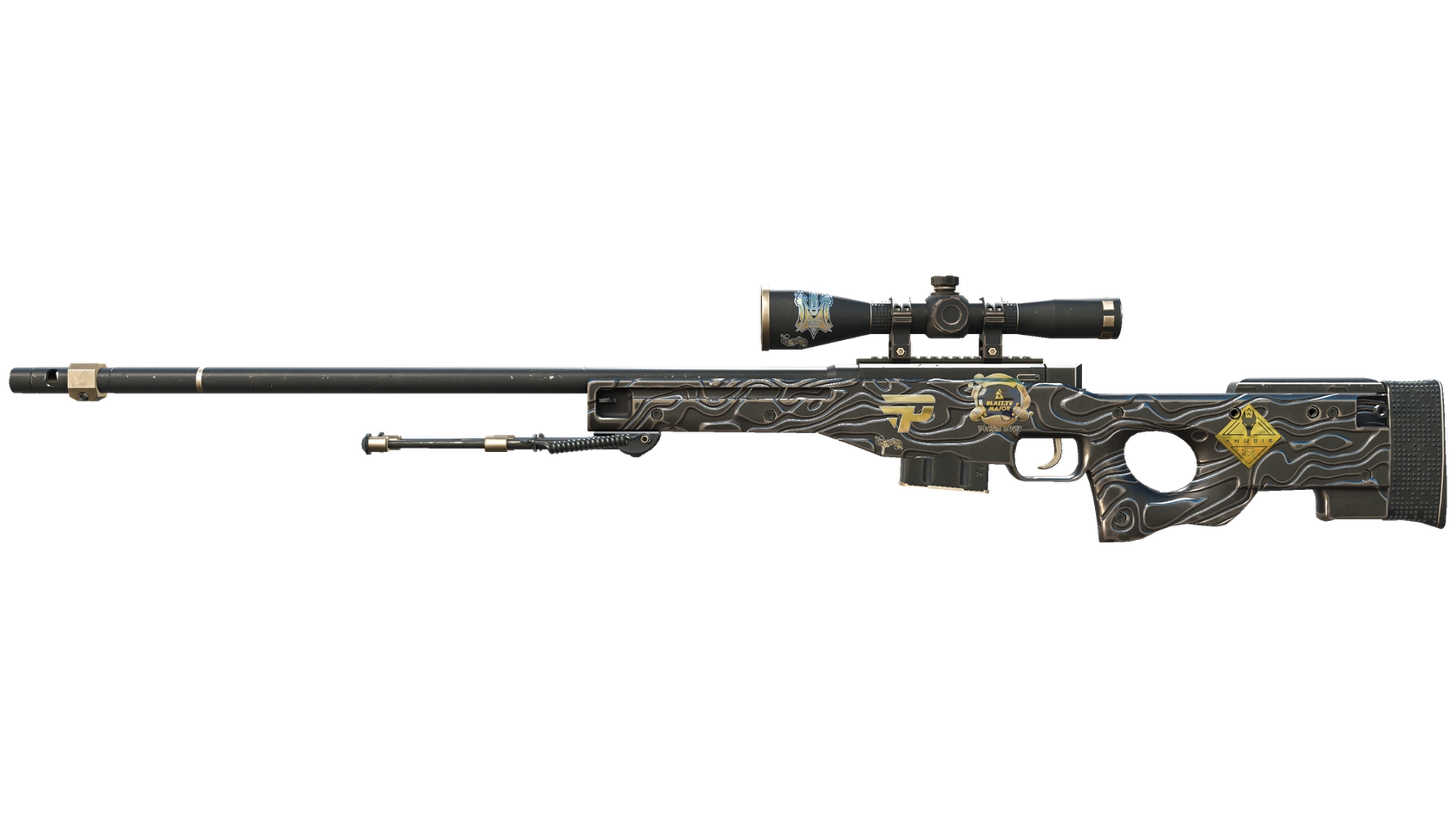 Souvenir AWP | Black Nile (Field-Tested)