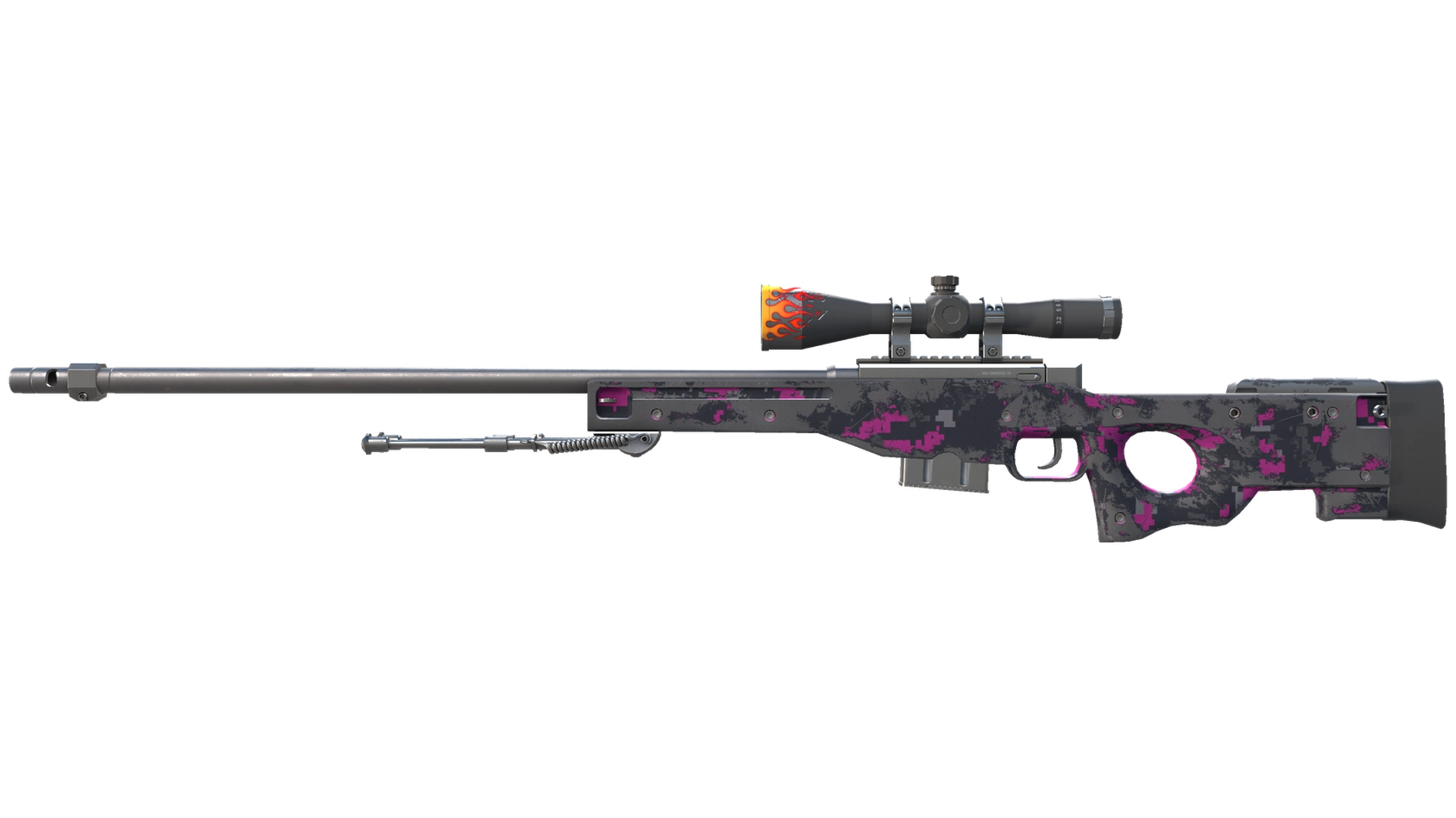 Souvenir AWP | Pink DDPAT (Battle-Scarred)