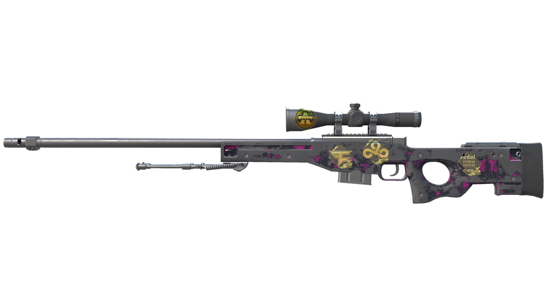 Souvenir AWP | Pink DDPAT (Battle-Scarred)