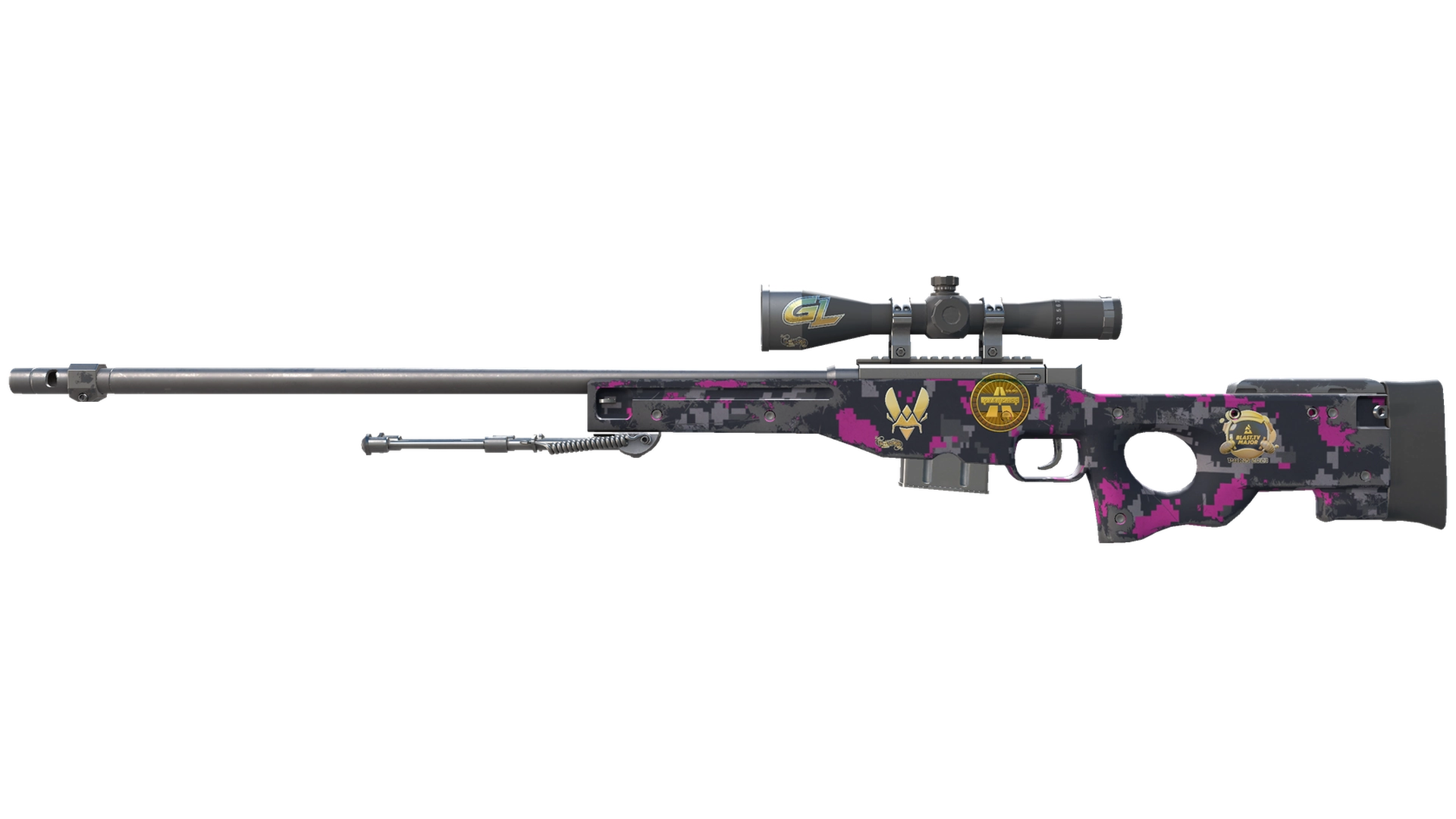 Сувенирный AWP | Пиксельный камуфляж «Розовый» (После полевых испытани