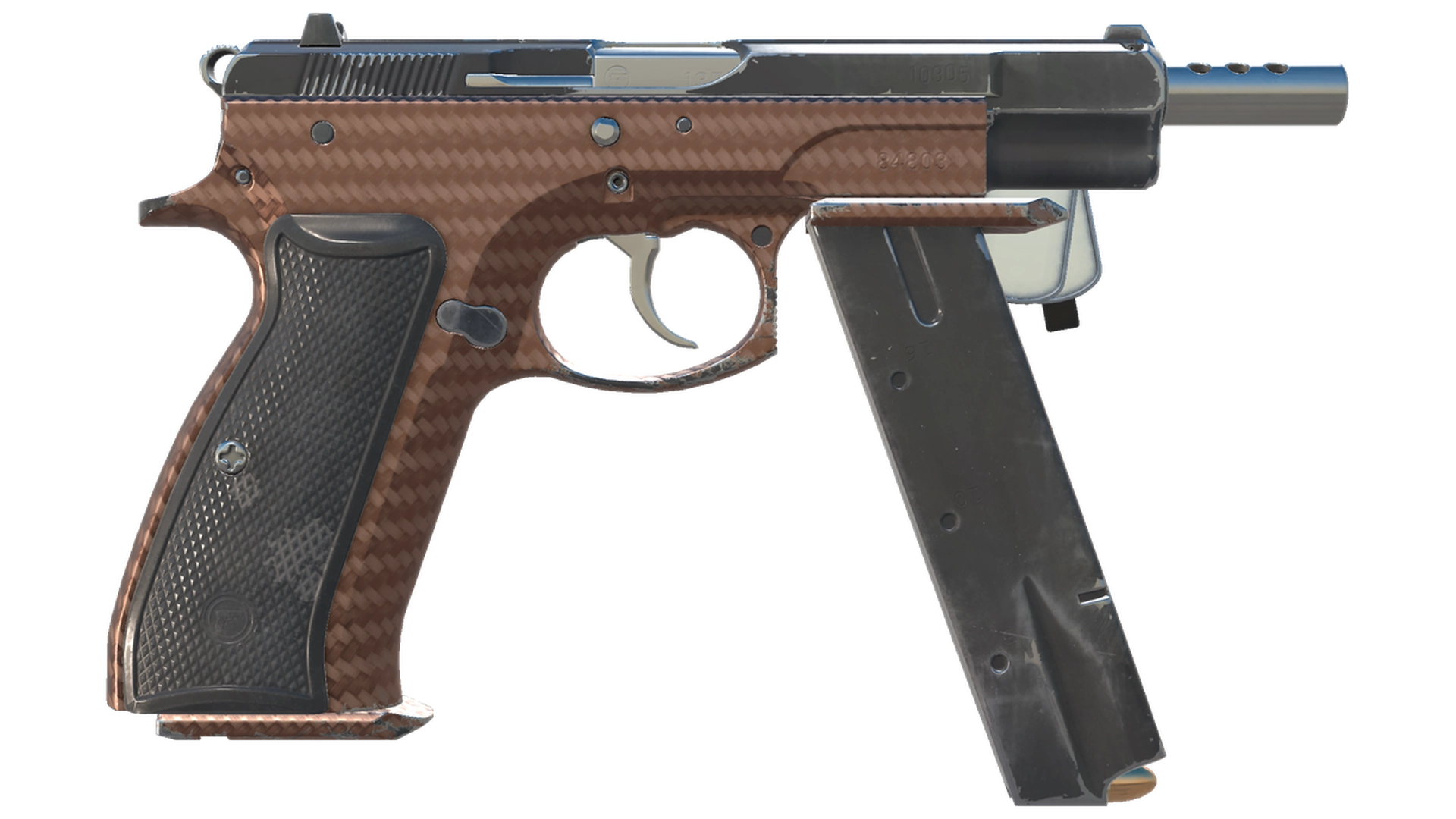 Souvenir CZ75-Auto | Copper Fiber (Minimal Wear)